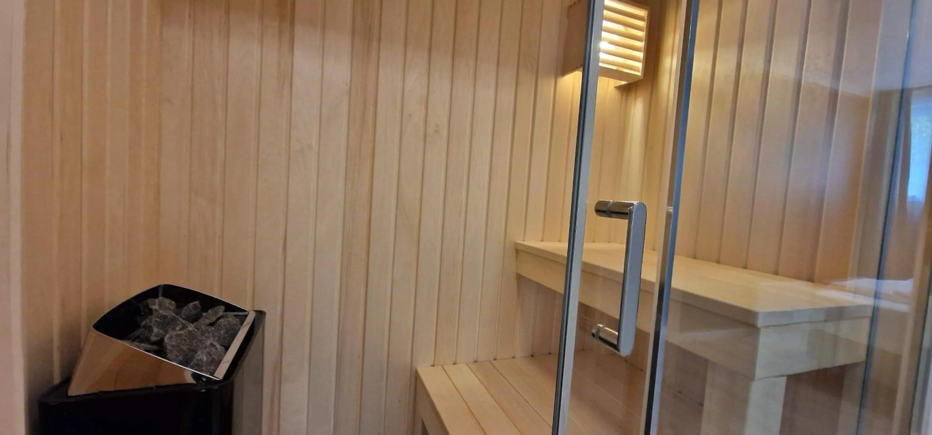 Sauna in Haugetuft Apartments