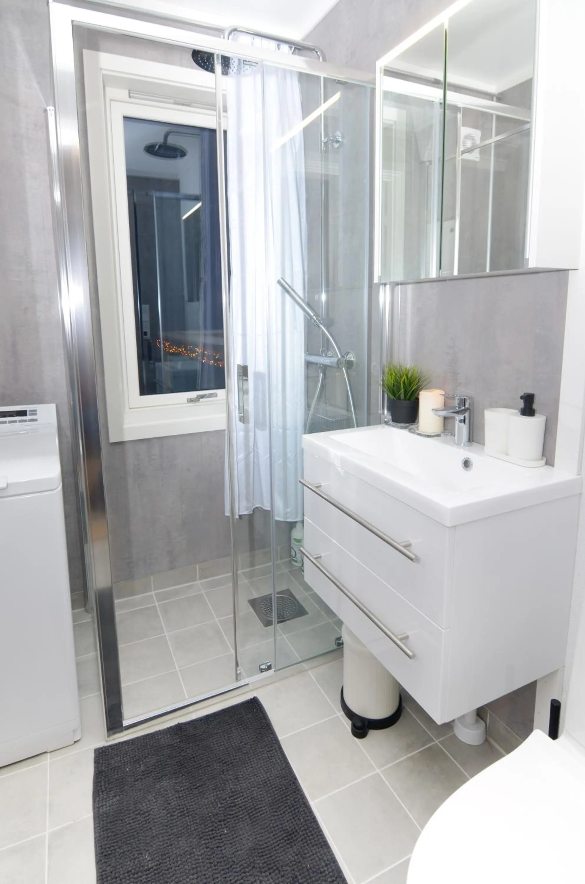 Bathroom in Haugetuft Apartments