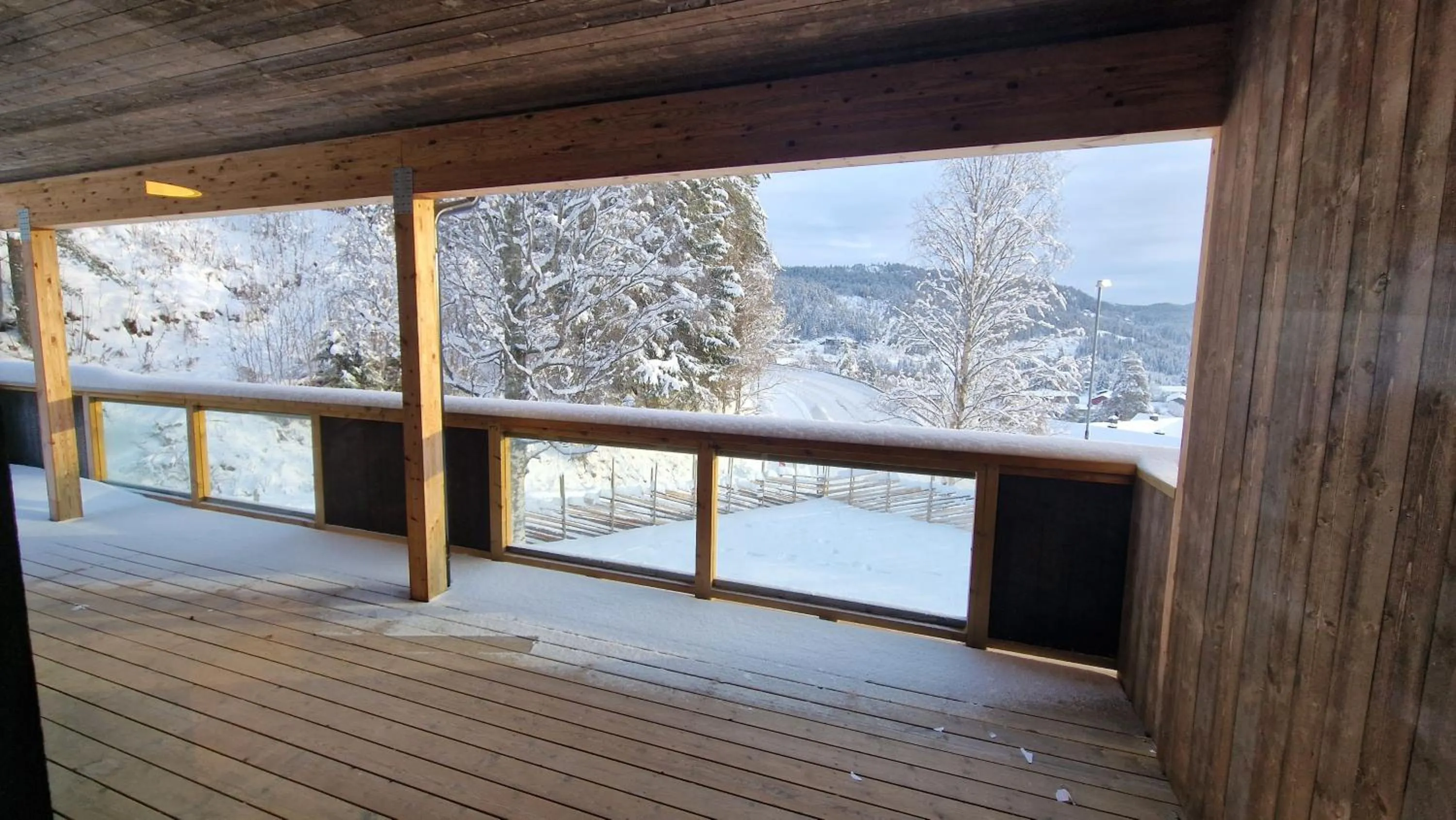 Mountain view in Haugetuft Apartments