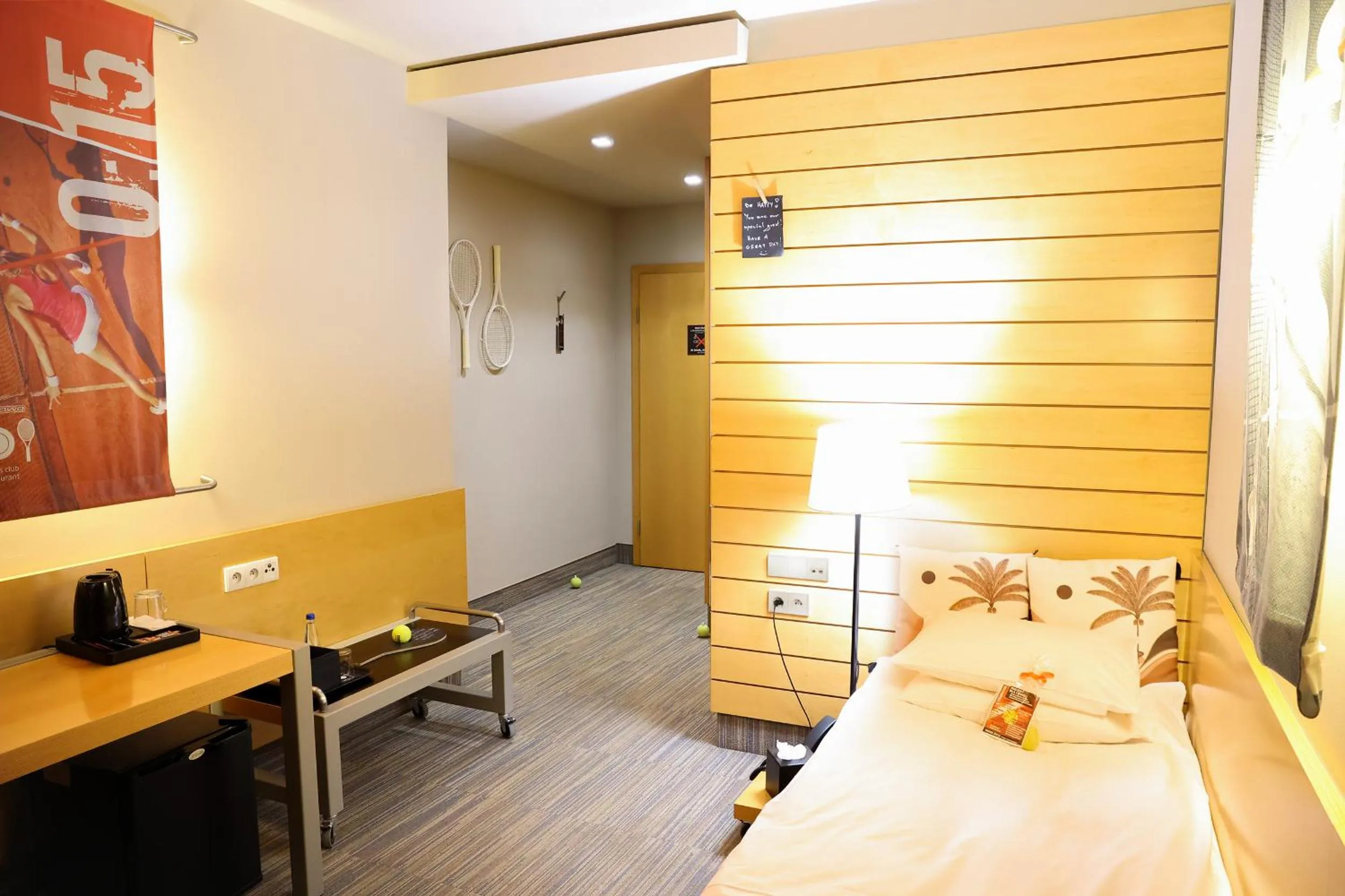 Bed in Hotel Restauracja Tenis Kortowo