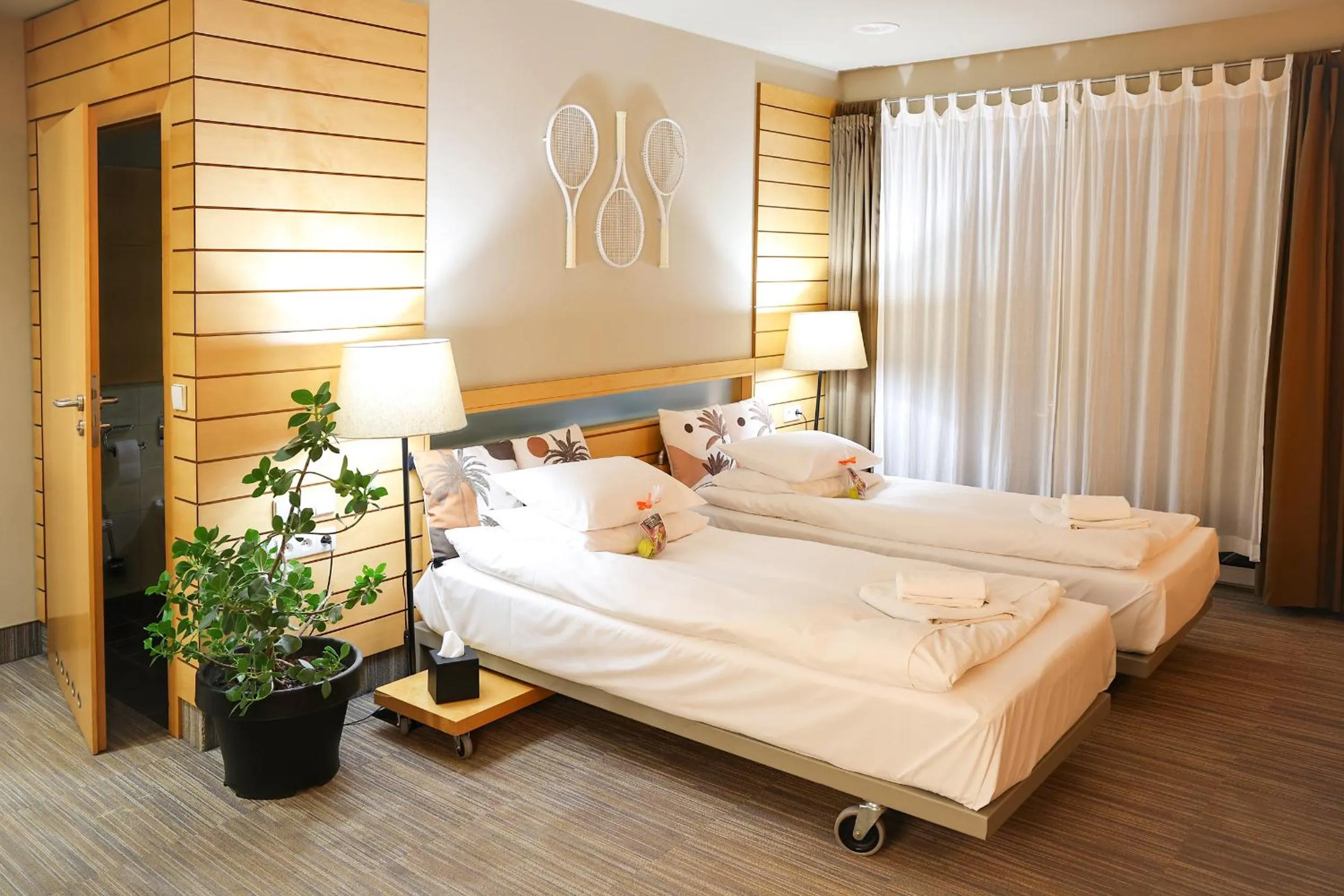 Bed in Hotel Restauracja Tenis Kortowo