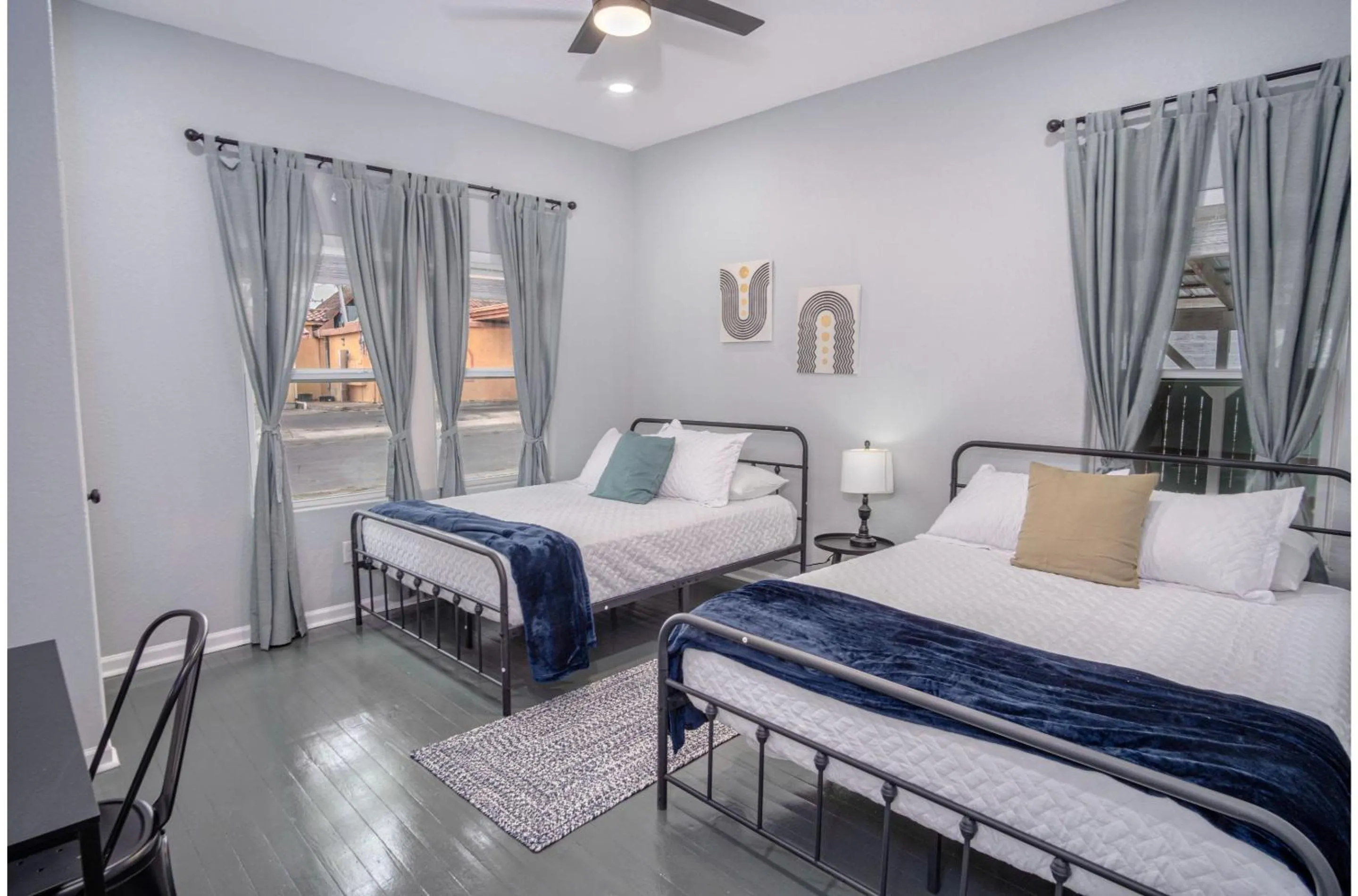 Bed in Captivating 4BR 2BA Home Near Awesome Downtown