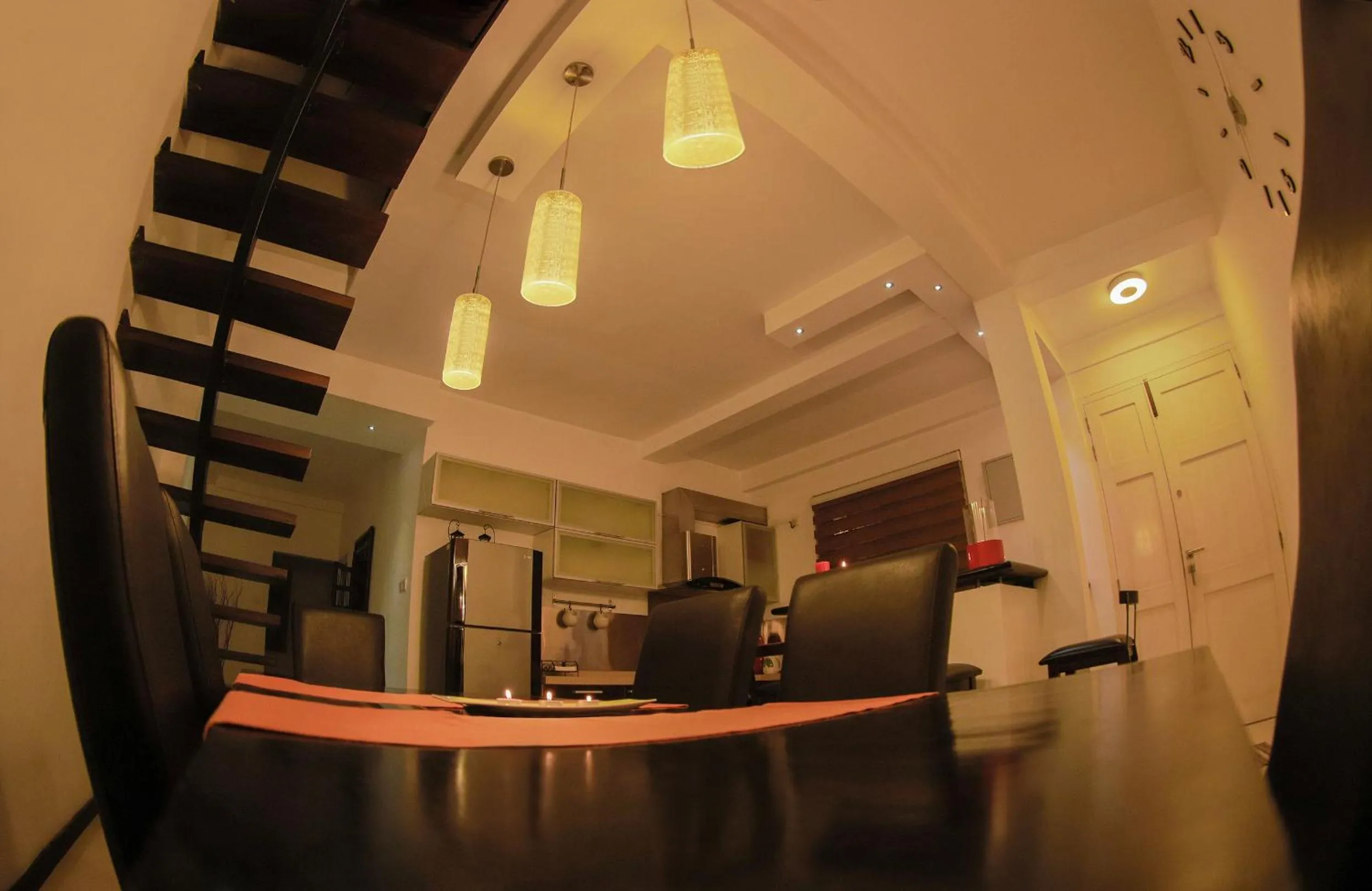 Kitchen or kitchenette in Blue Water Boutique Hotel