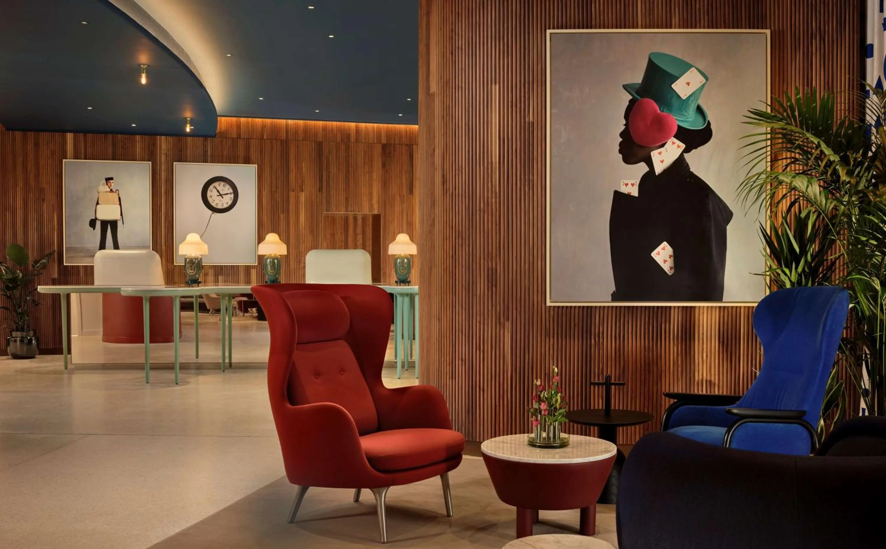 Lobby or reception in art'otel London Battersea Power Station, Powered by Radisson Hotels