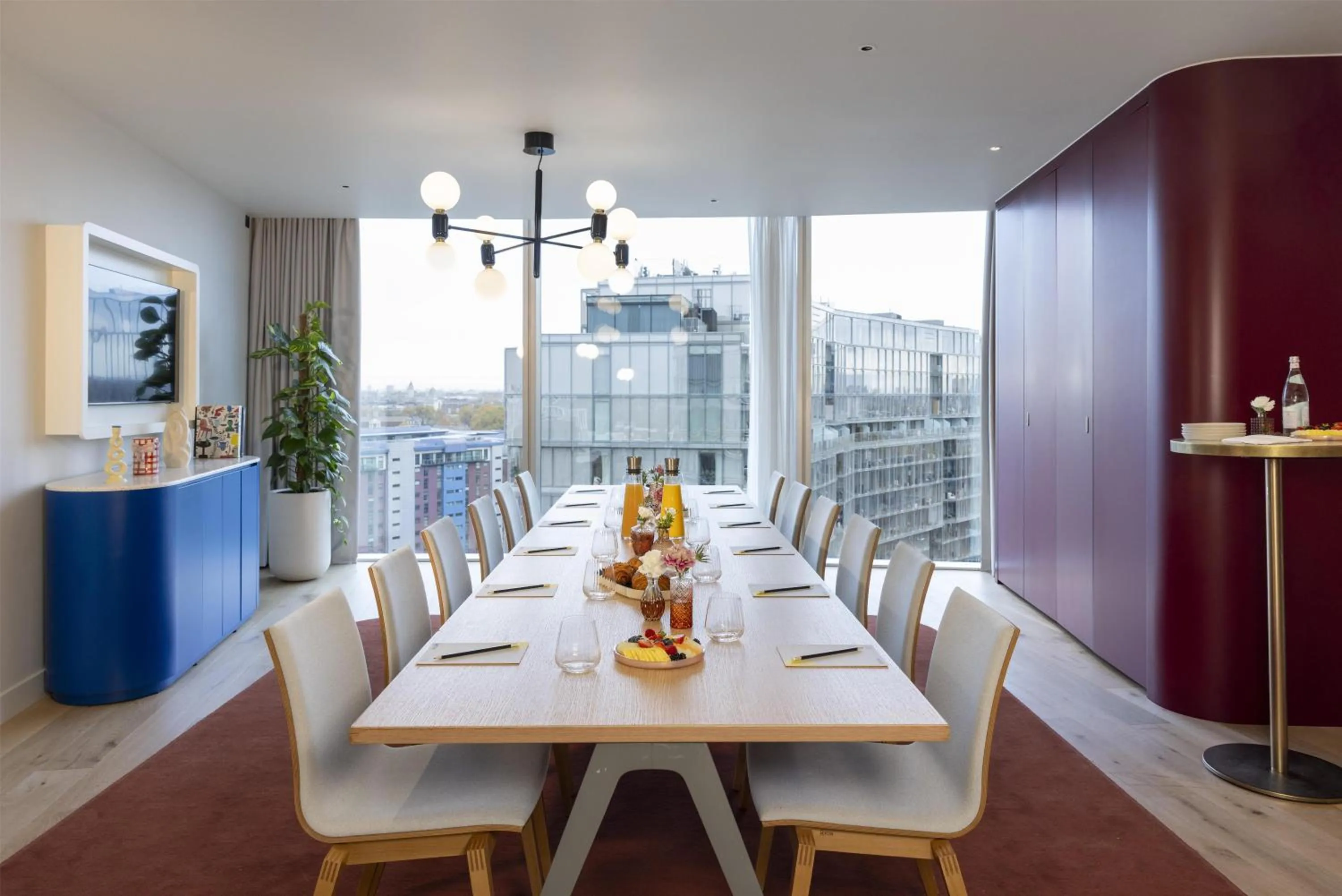 Meeting/conference room in art'otel London Battersea Power Station, Powered by Radisson Hotels