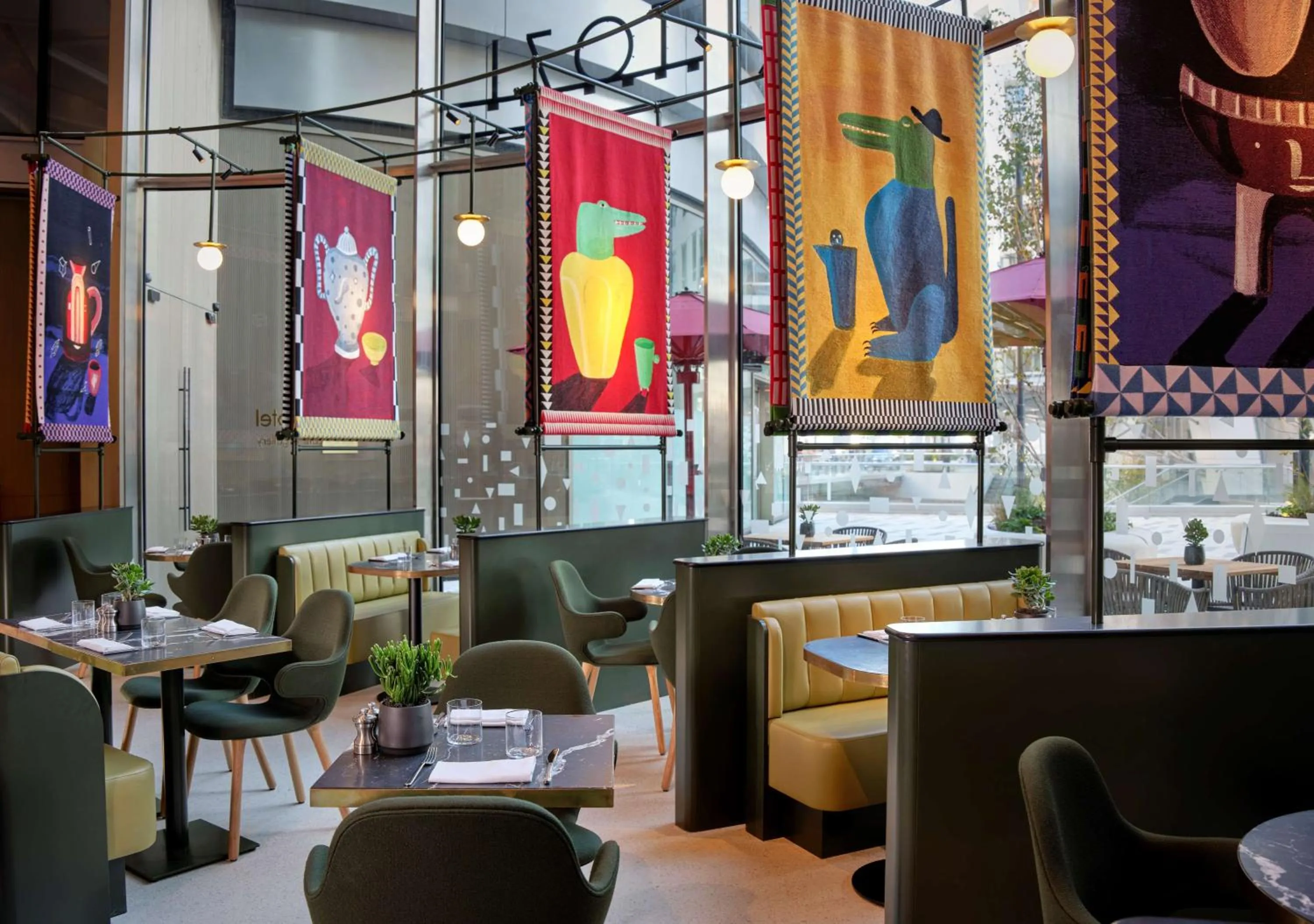 Restaurant/places to eat in art'otel London Battersea Power Station, Powered by Radisson Hotels