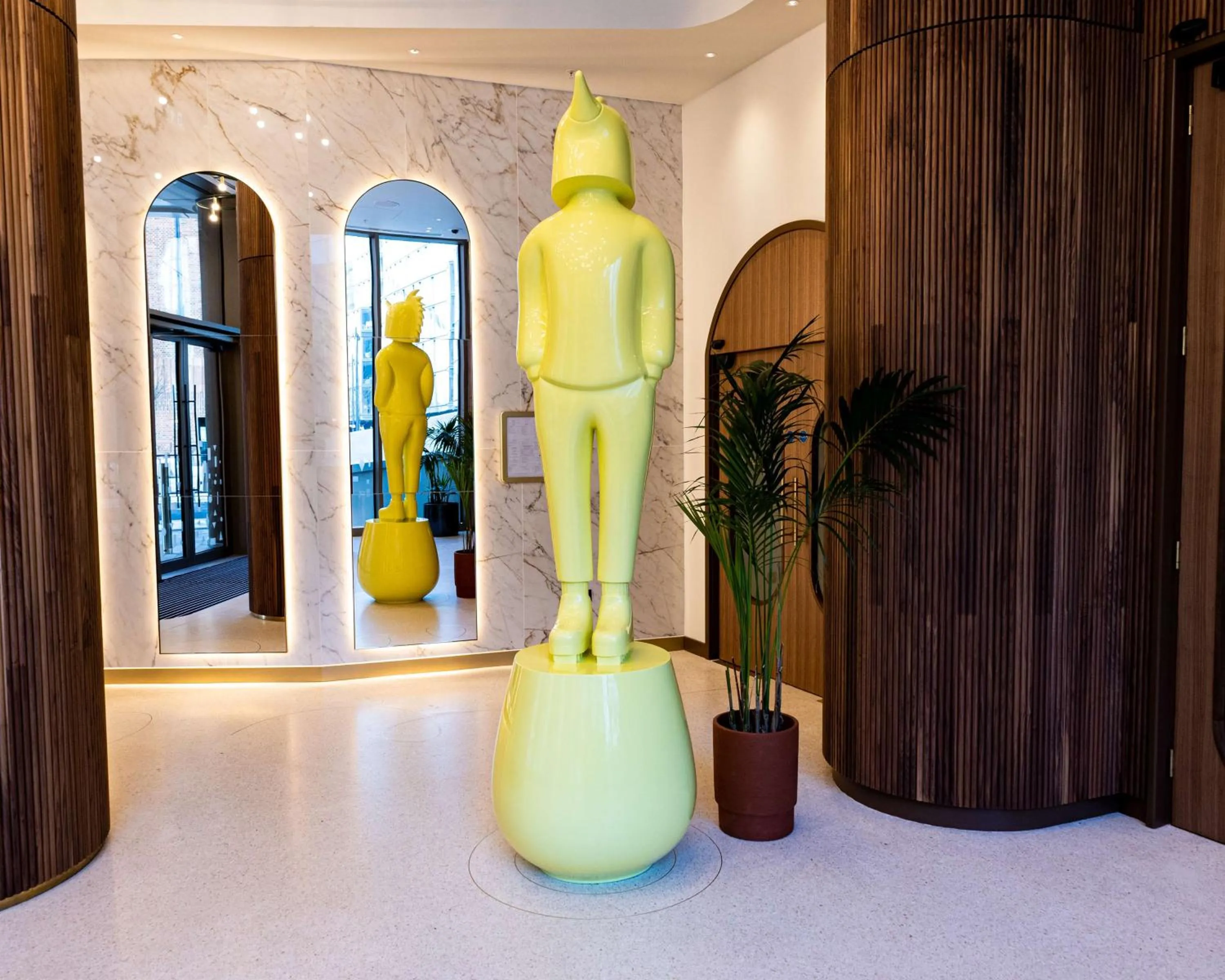 Lobby or reception in art'otel London Battersea Power Station, Powered by Radisson Hotels