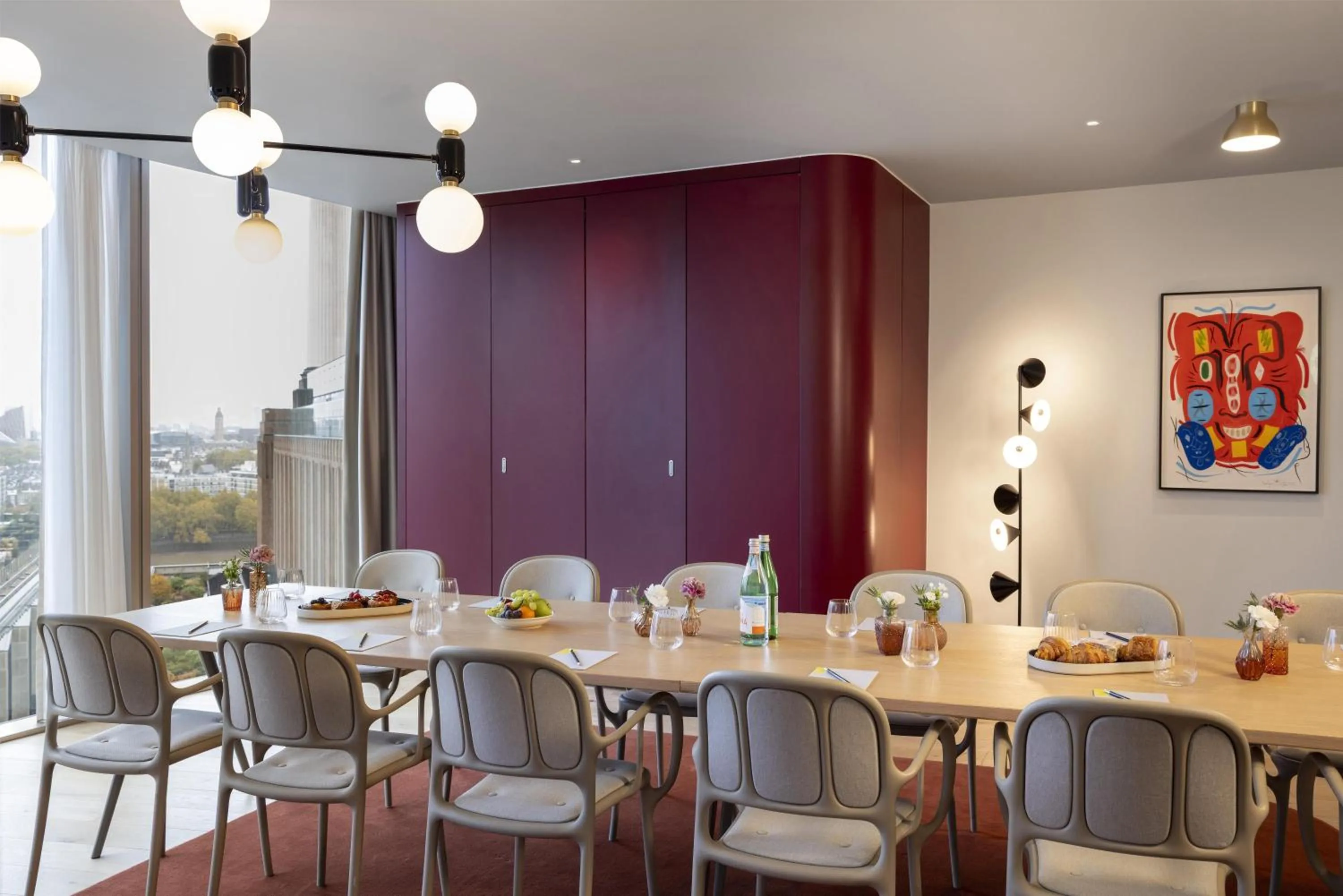 Meeting/conference room in art'otel London Battersea Power Station, Powered by Radisson Hotels