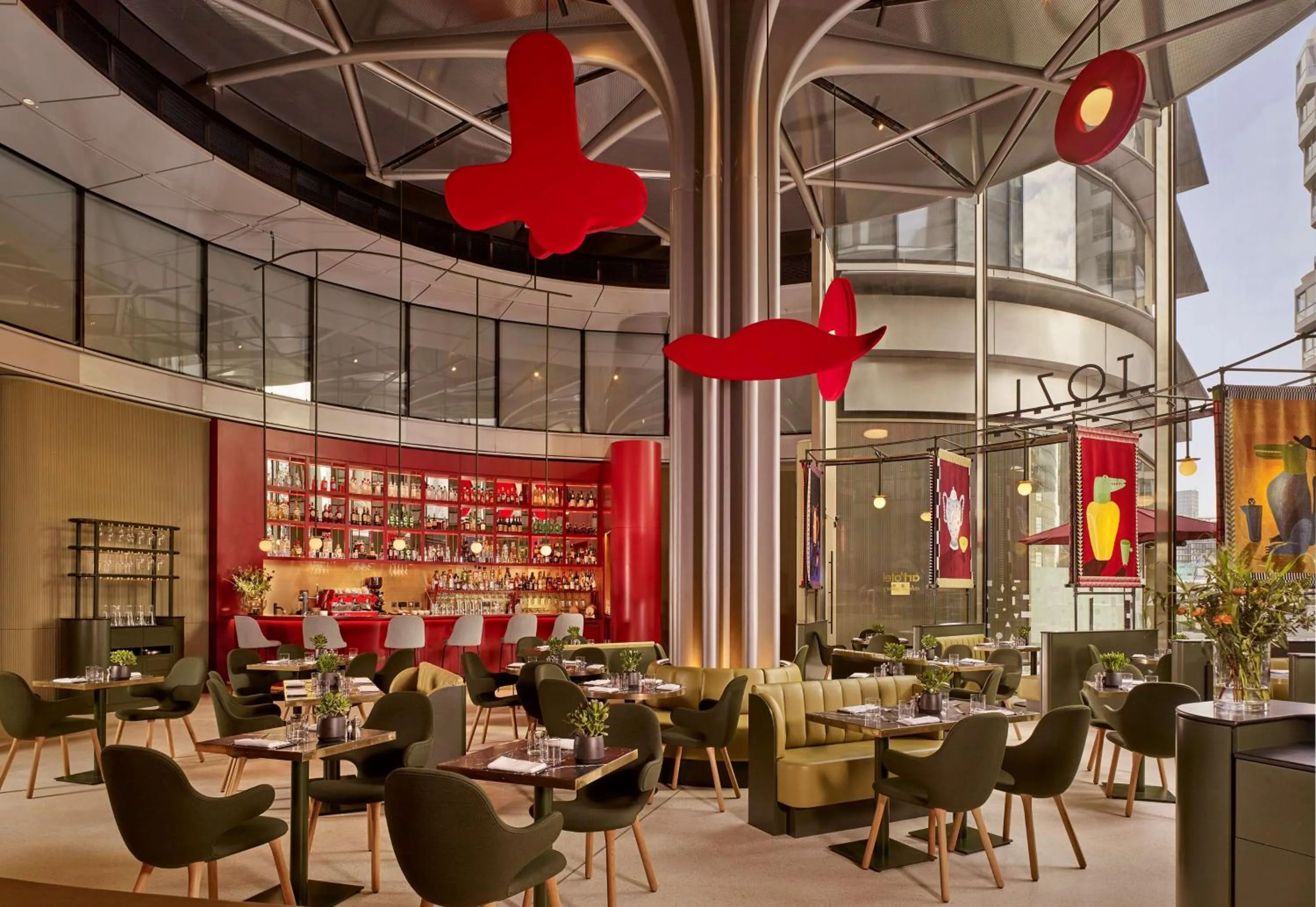 Restaurant/places to eat in art'otel London Battersea Power Station, Powered by Radisson Hotels