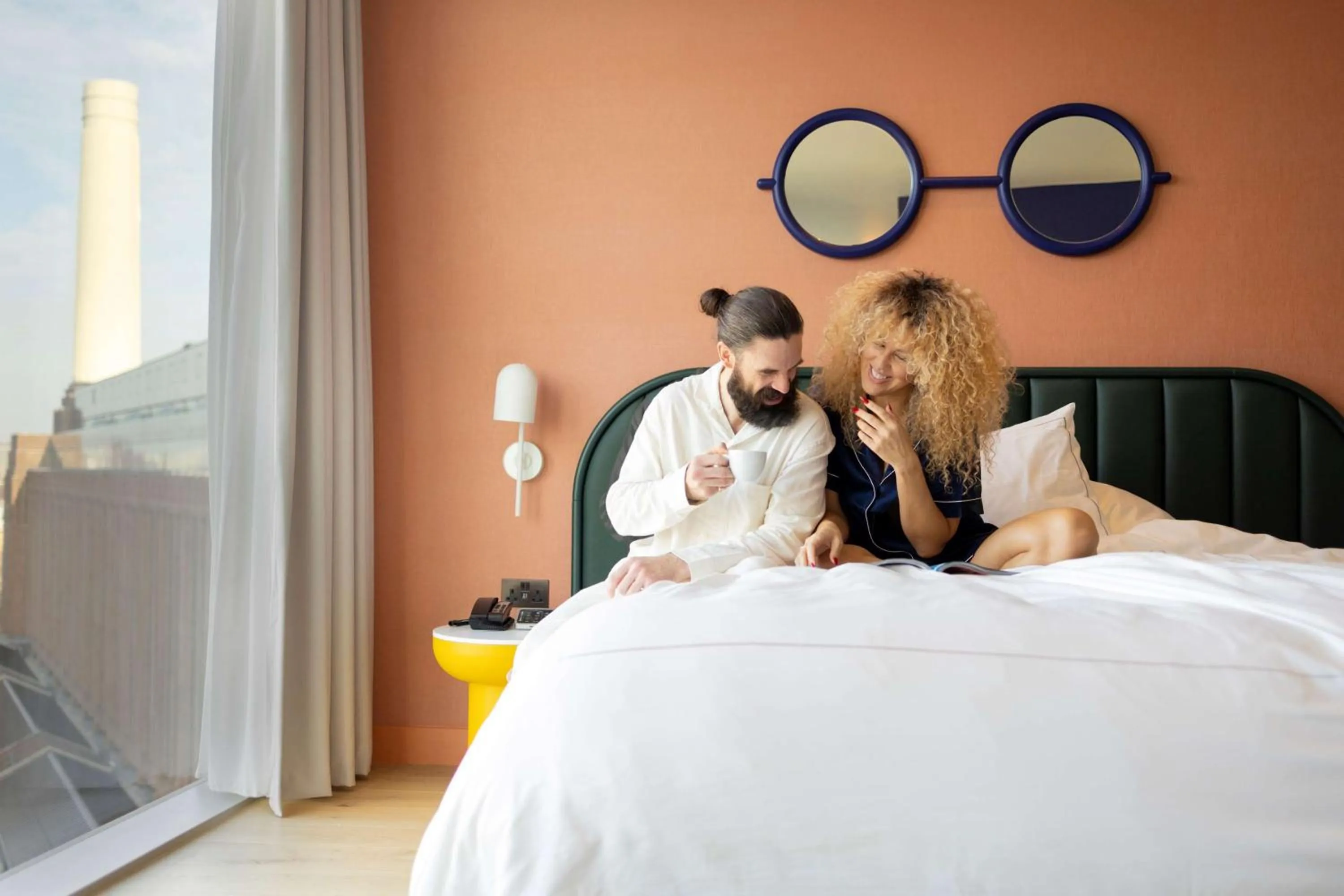 Other, Bed in art'otel London Battersea Power Station, Powered by Radisson Hotels