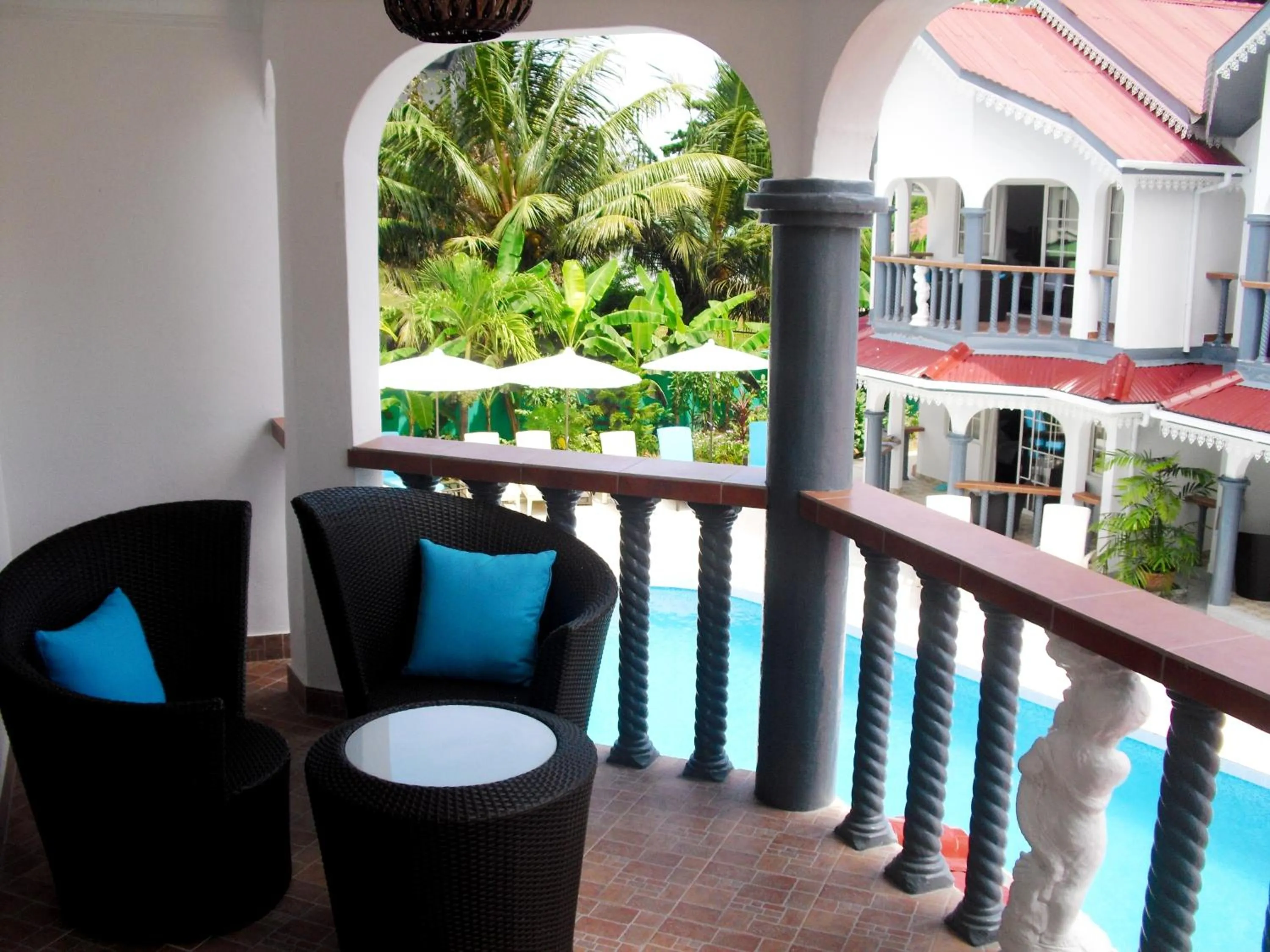 Balcony/Terrace in Chateau Sans Souci