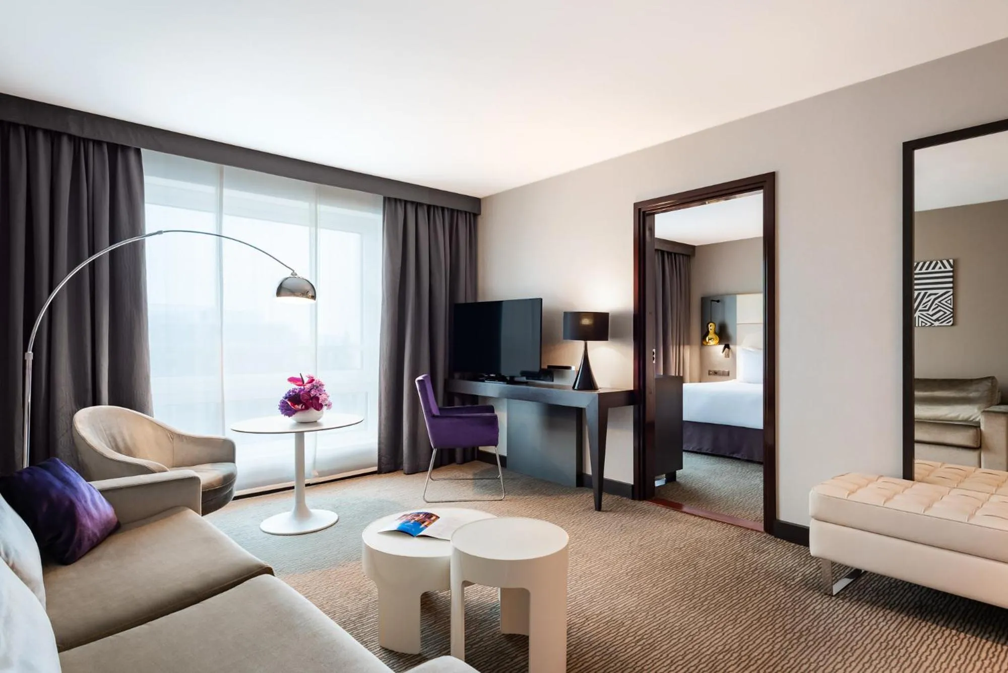 Photo of the whole room, Bed in Sofitel Warsaw Victoria