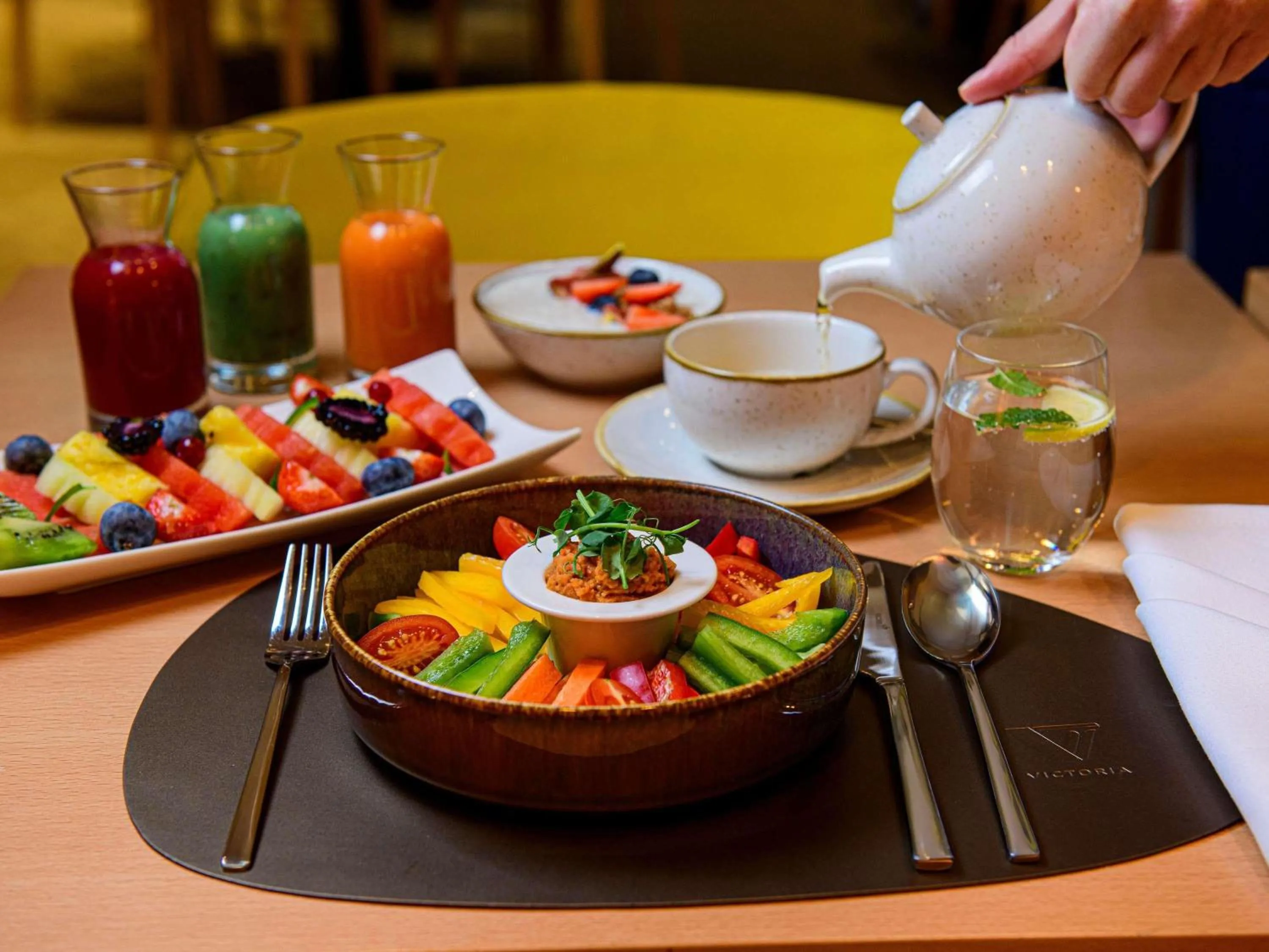 Restaurant/places to eat in Sofitel Warsaw Victoria