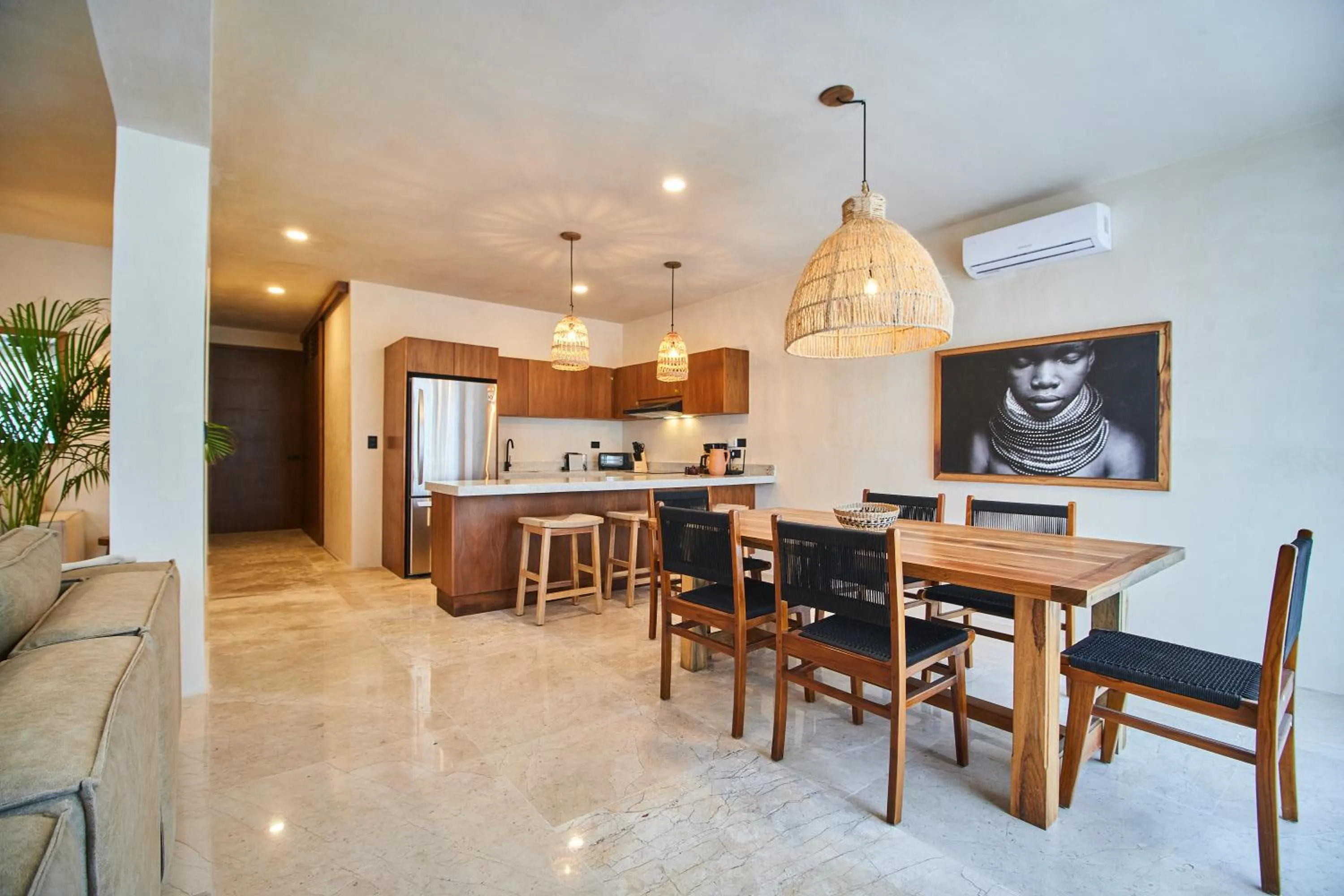 Kitchen or kitchenette in Increíble Departamento en la Jungla Private Pool By Yeah