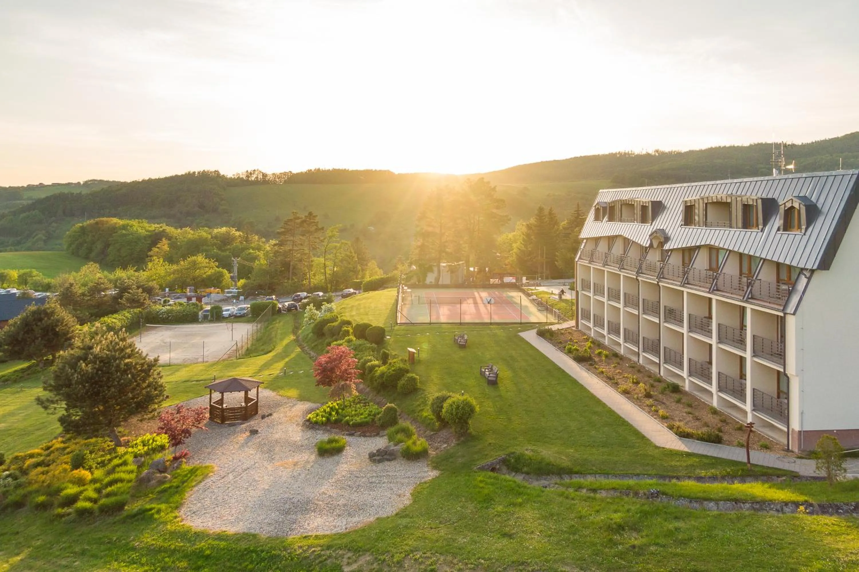 Garden in Hotel Vega Luhacovice