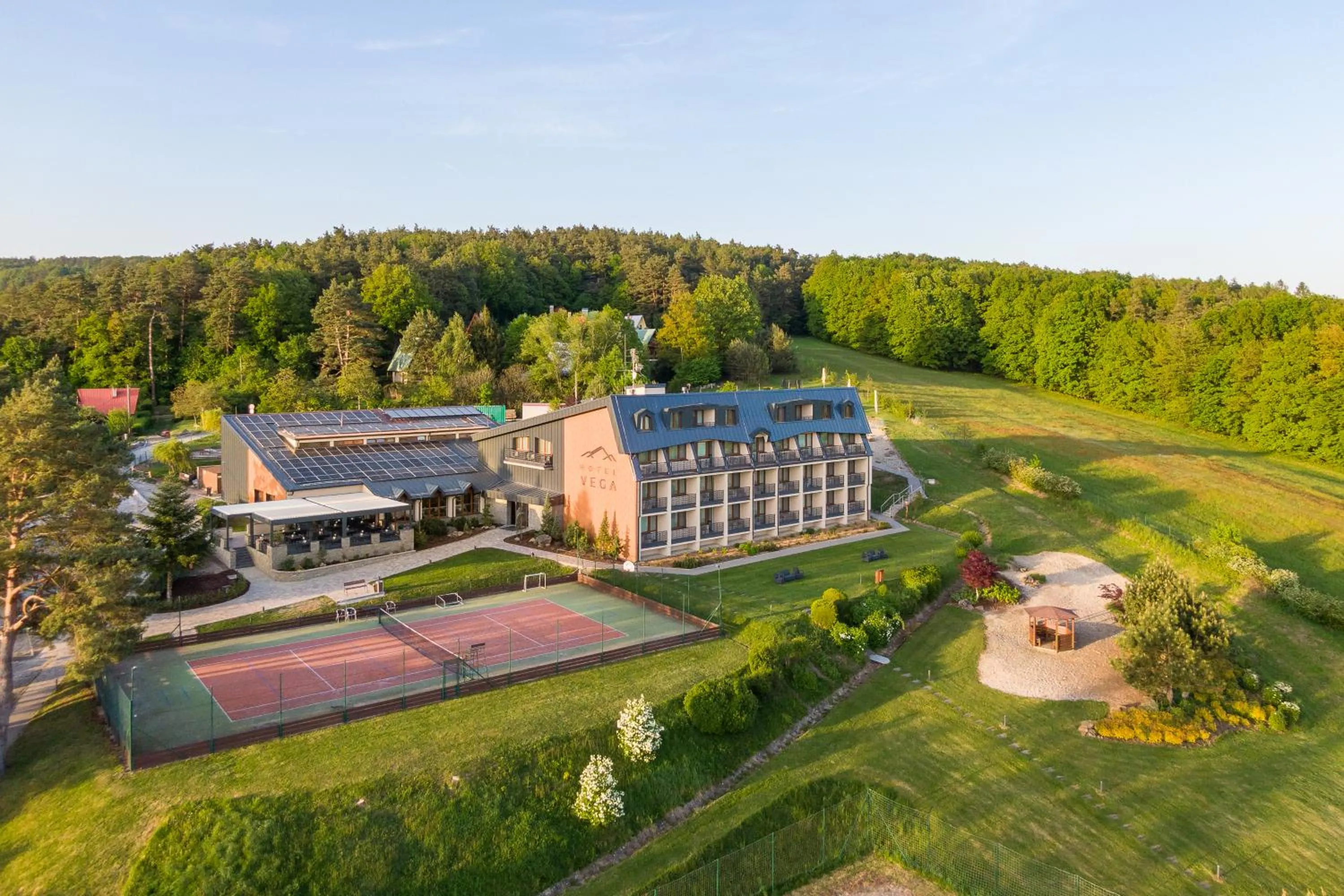 Property building in Hotel Vega Luhacovice