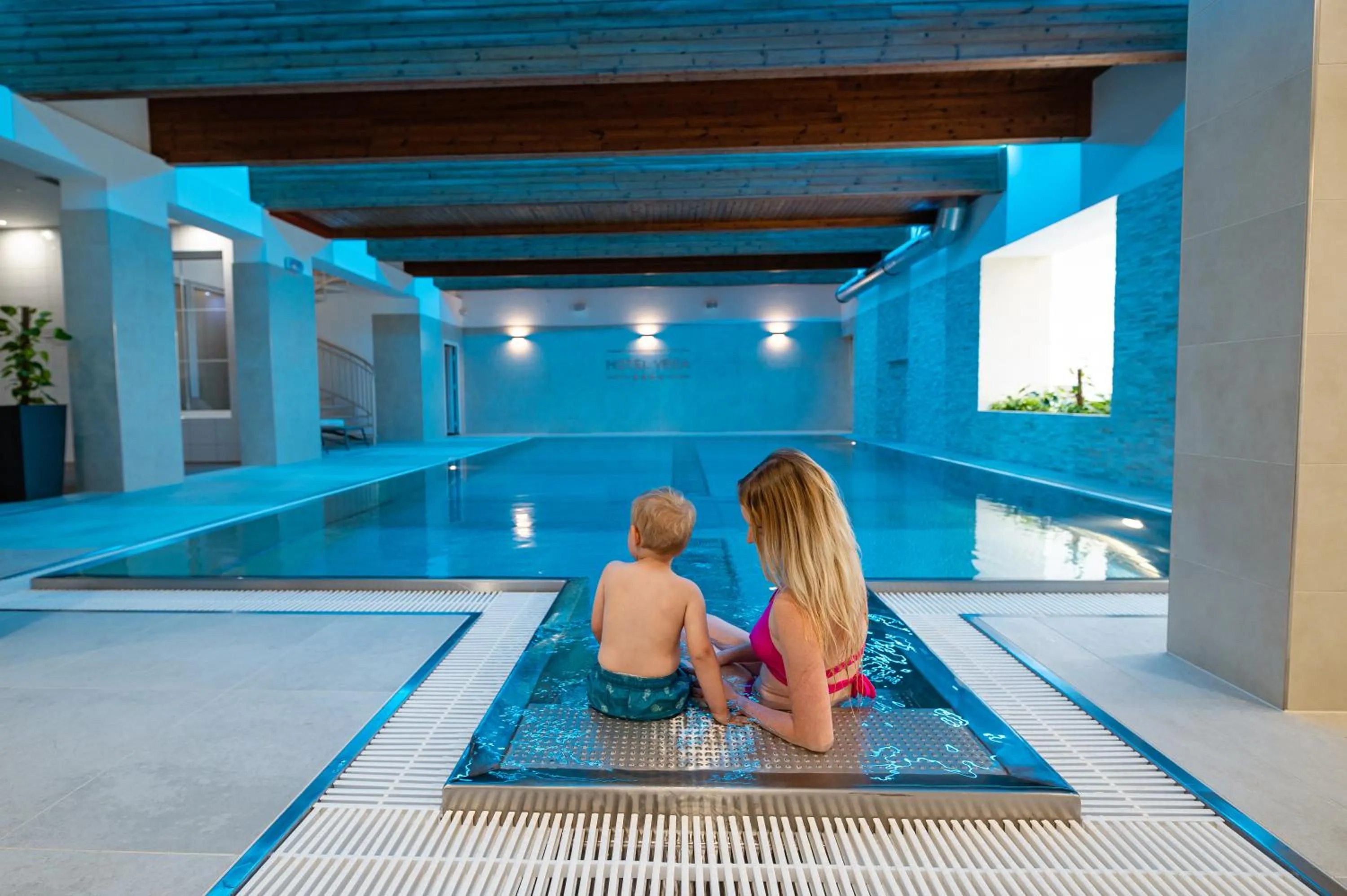 Swimming pool in Hotel Vega Luhacovice