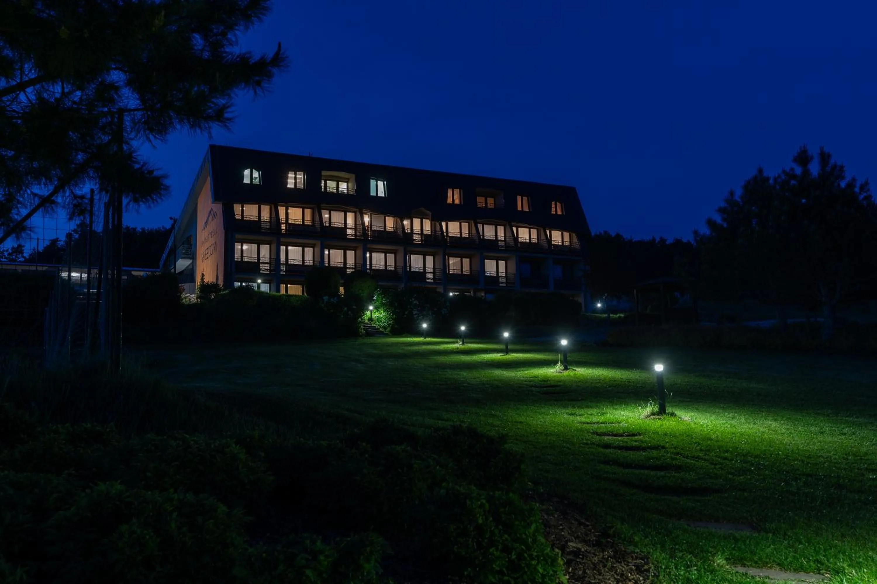Property building in Hotel Vega Luhacovice