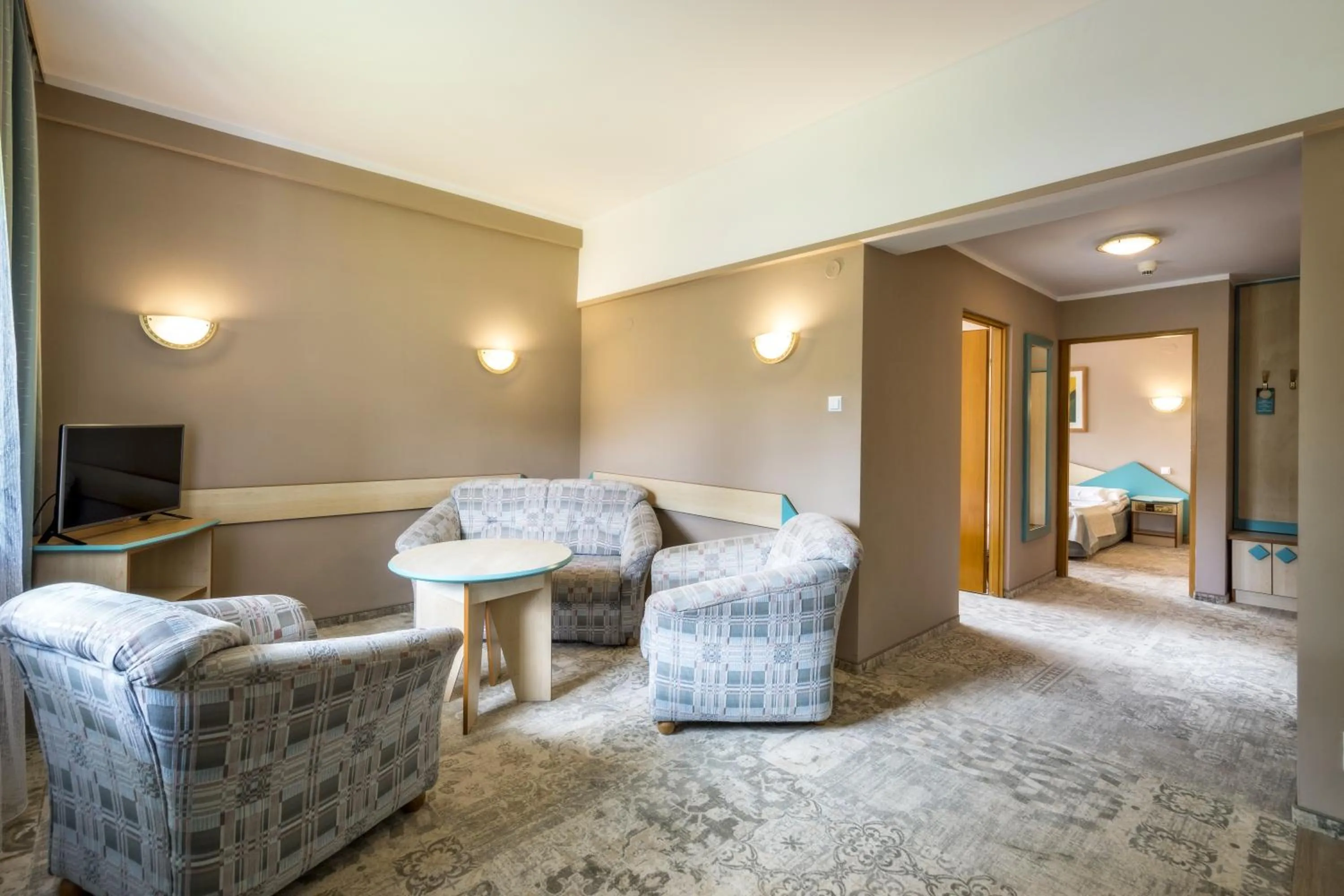 Communal lounge/ TV room in Geovita Zakopane