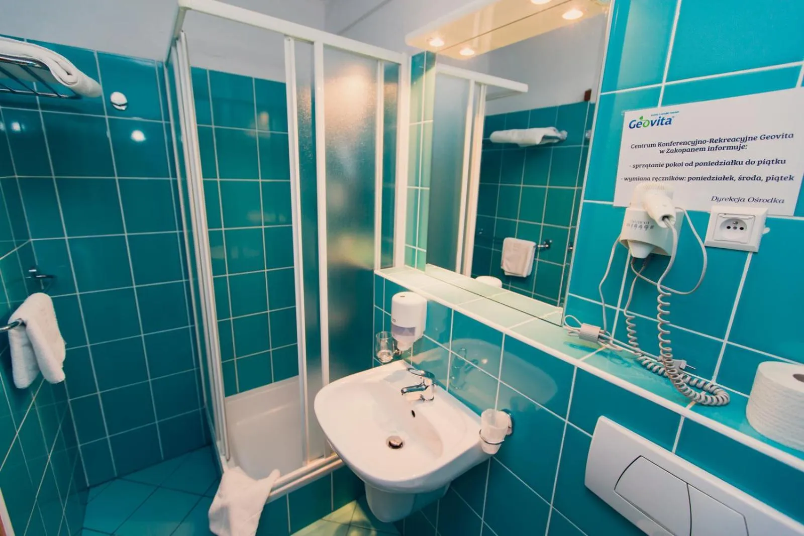 Bathroom in Geovita Zakopane