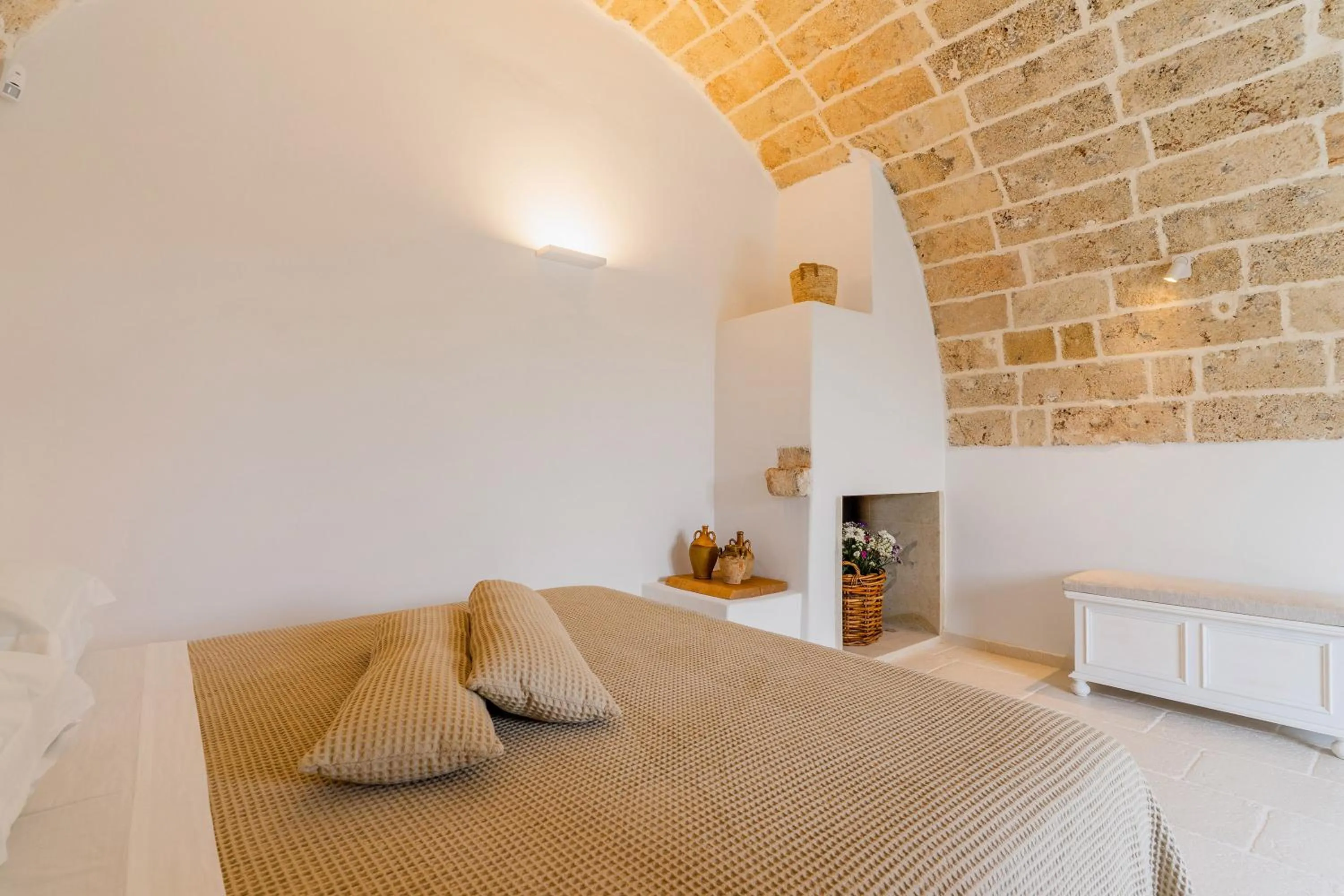 Bed in Masseria Macchiaforte