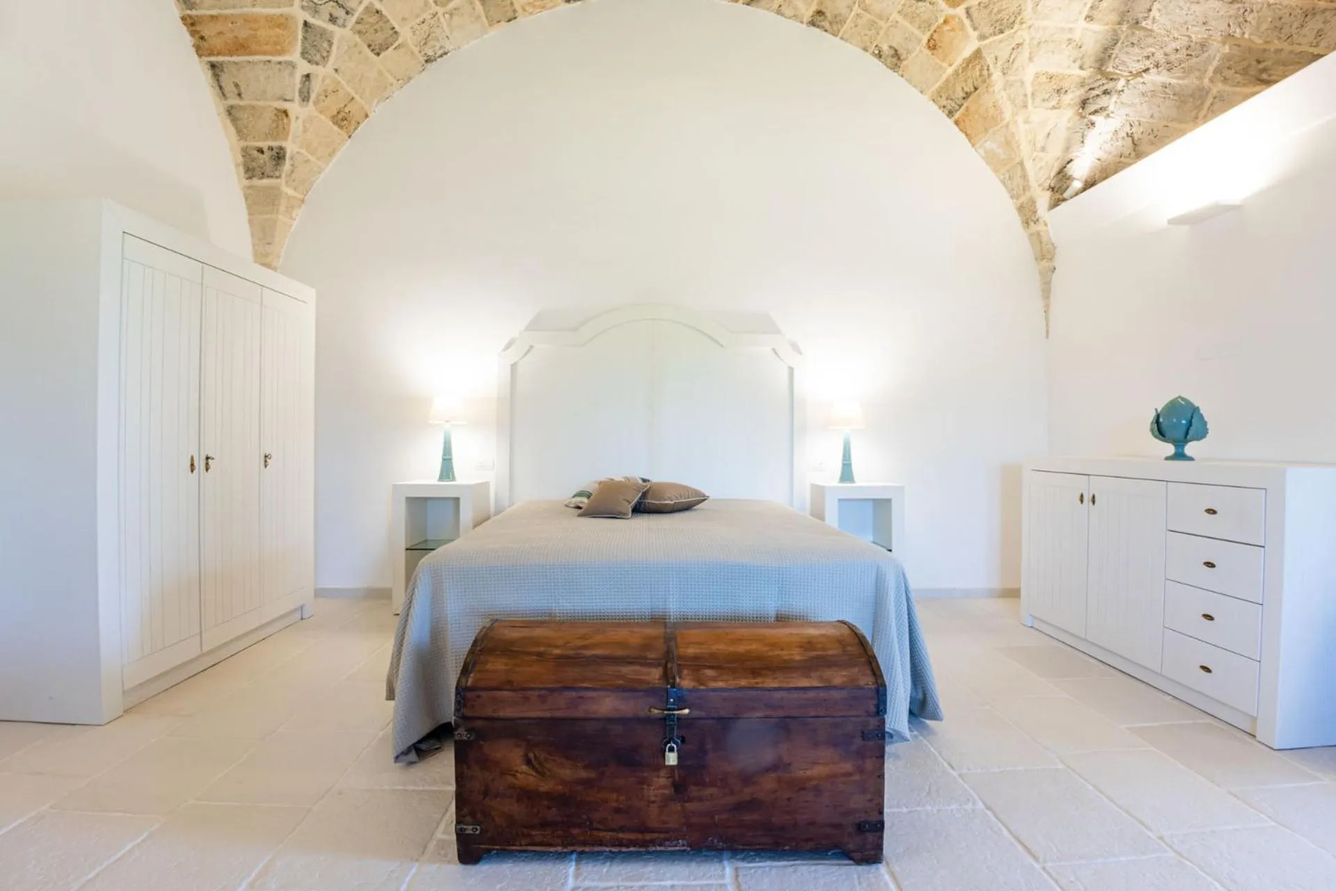 Bed in Masseria Macchiaforte