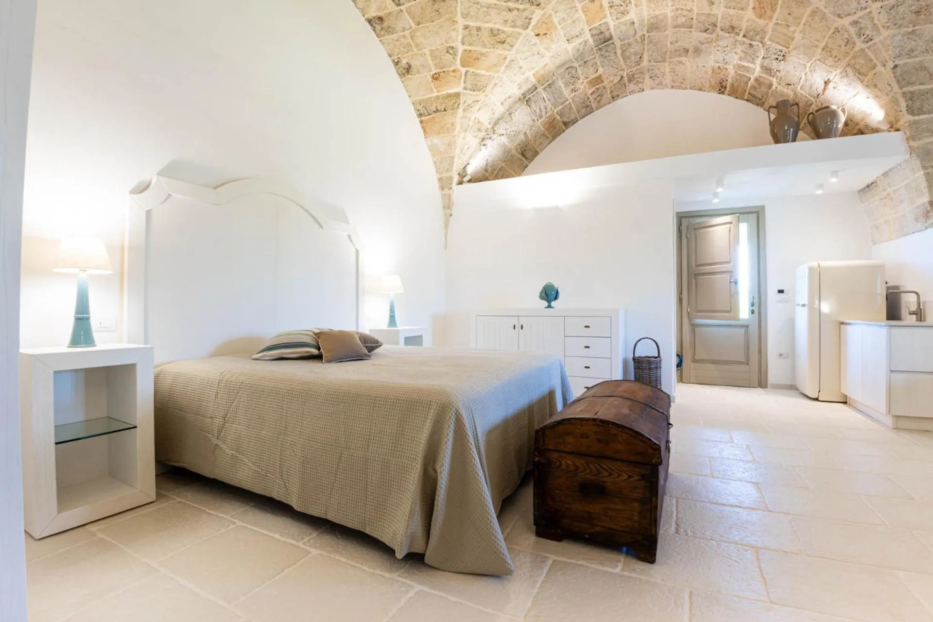 Bed in Masseria Macchiaforte