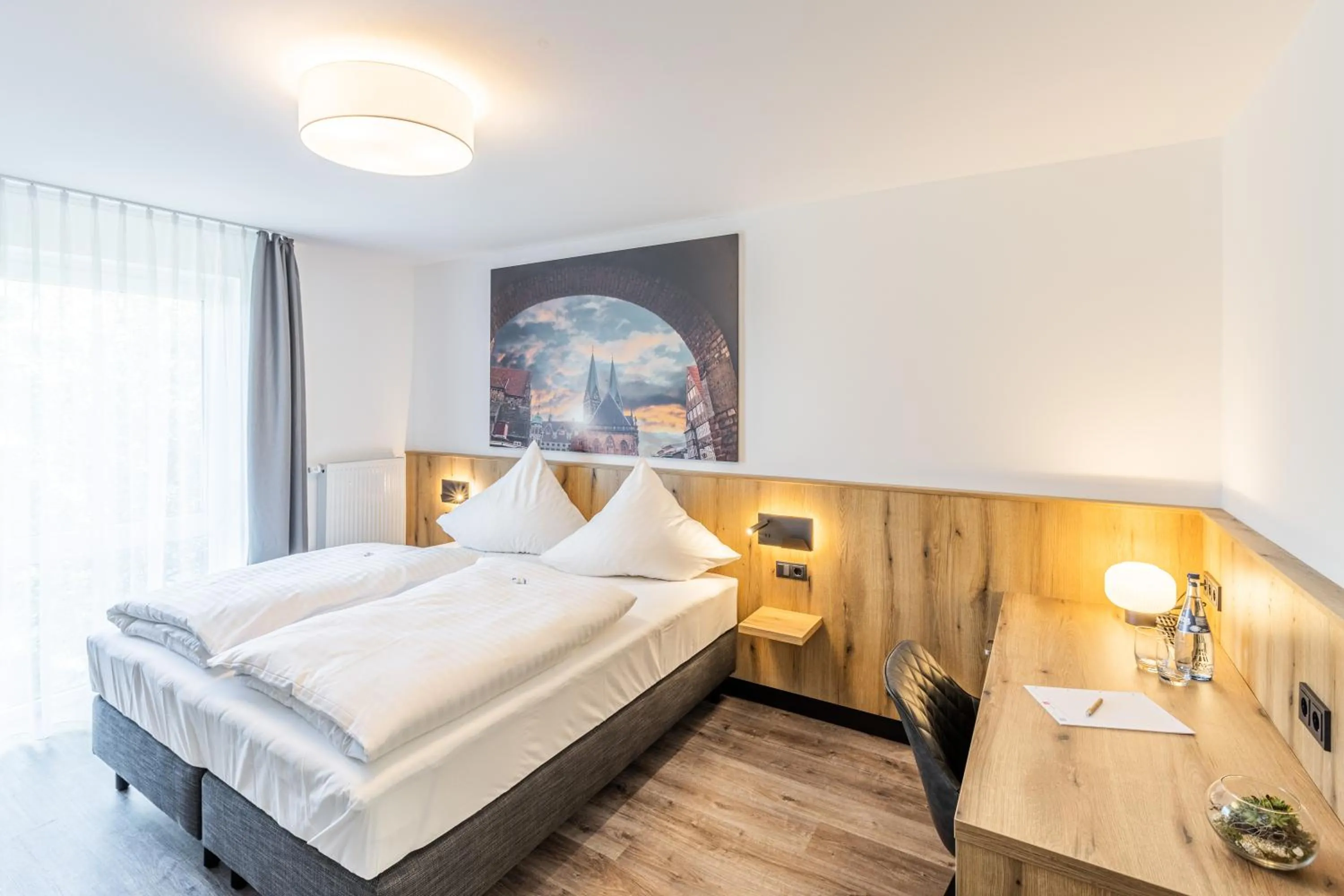 Bed in Akzent Hotel Hoyerswege
