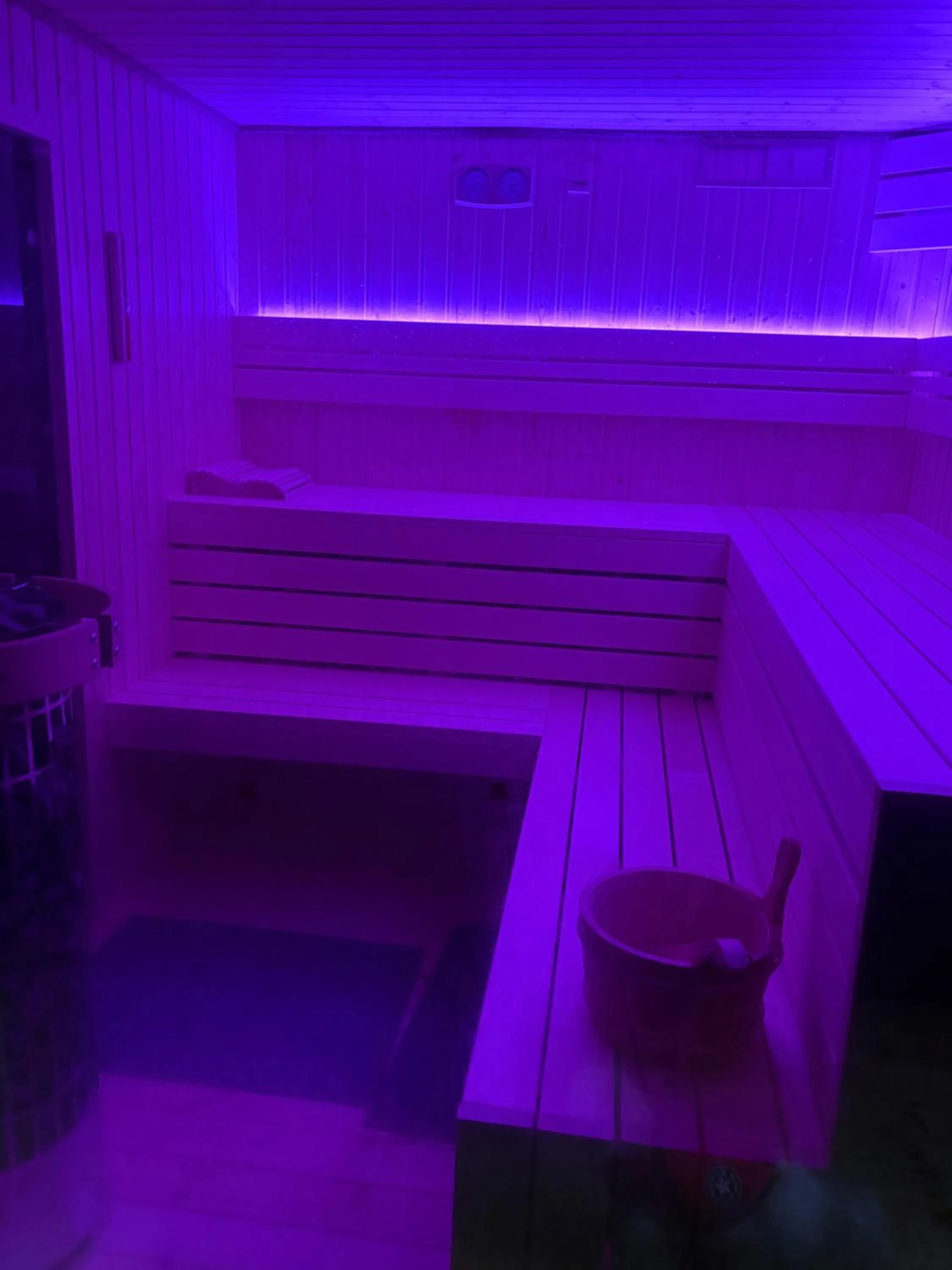 Sauna in Willa 4 Pory Roku & Uznam