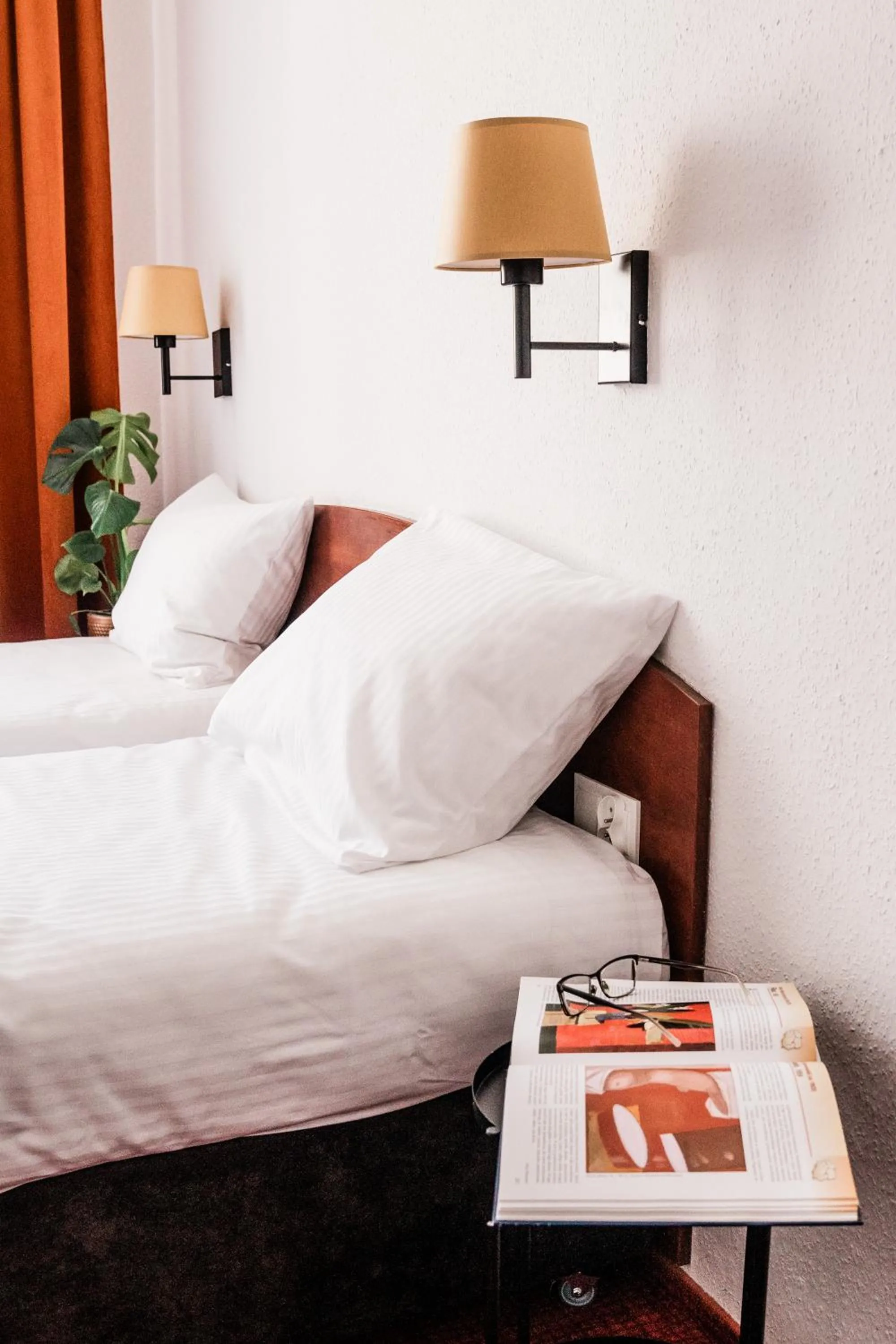 Bed in Hotel Wodnik