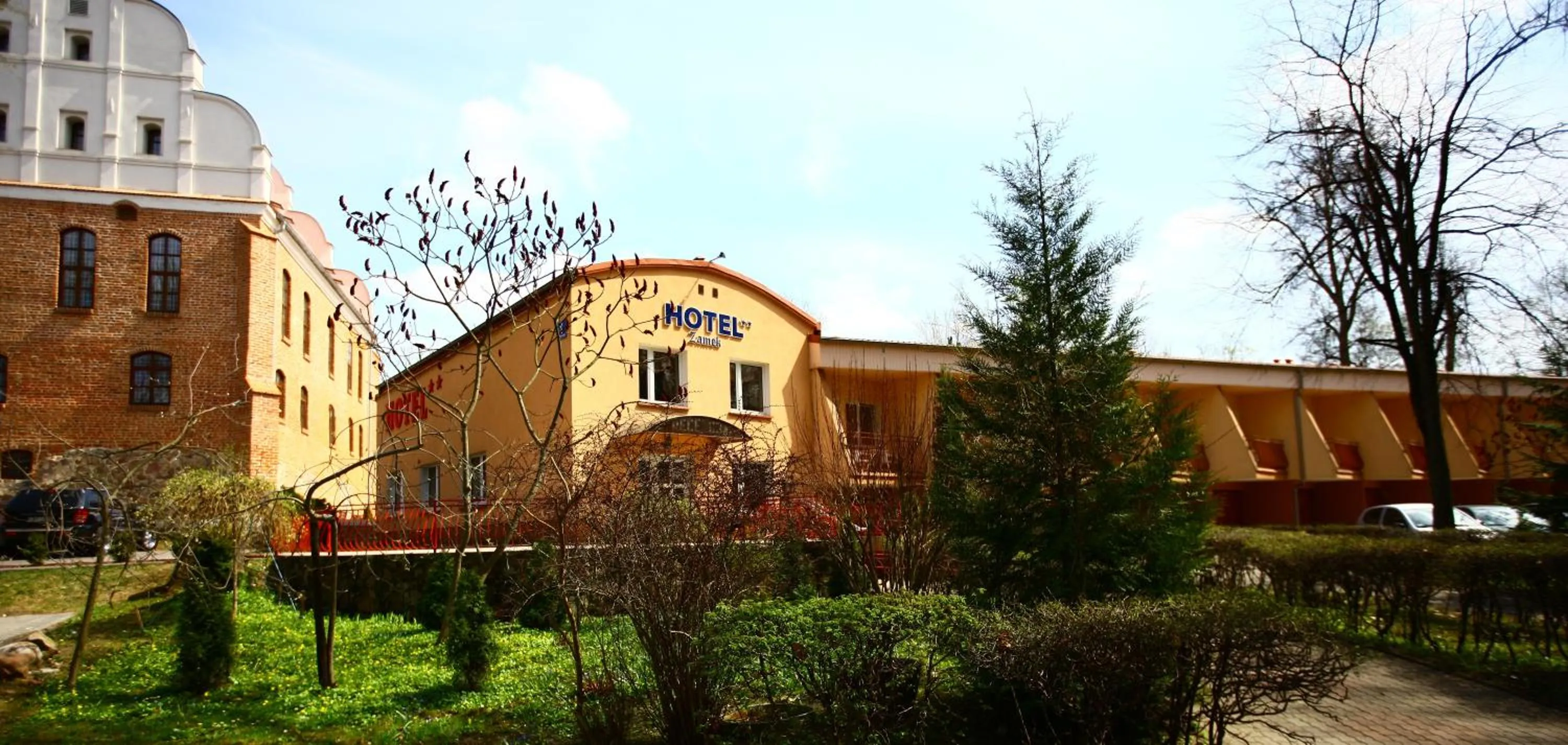 Facade/entrance in Hotel Zamek