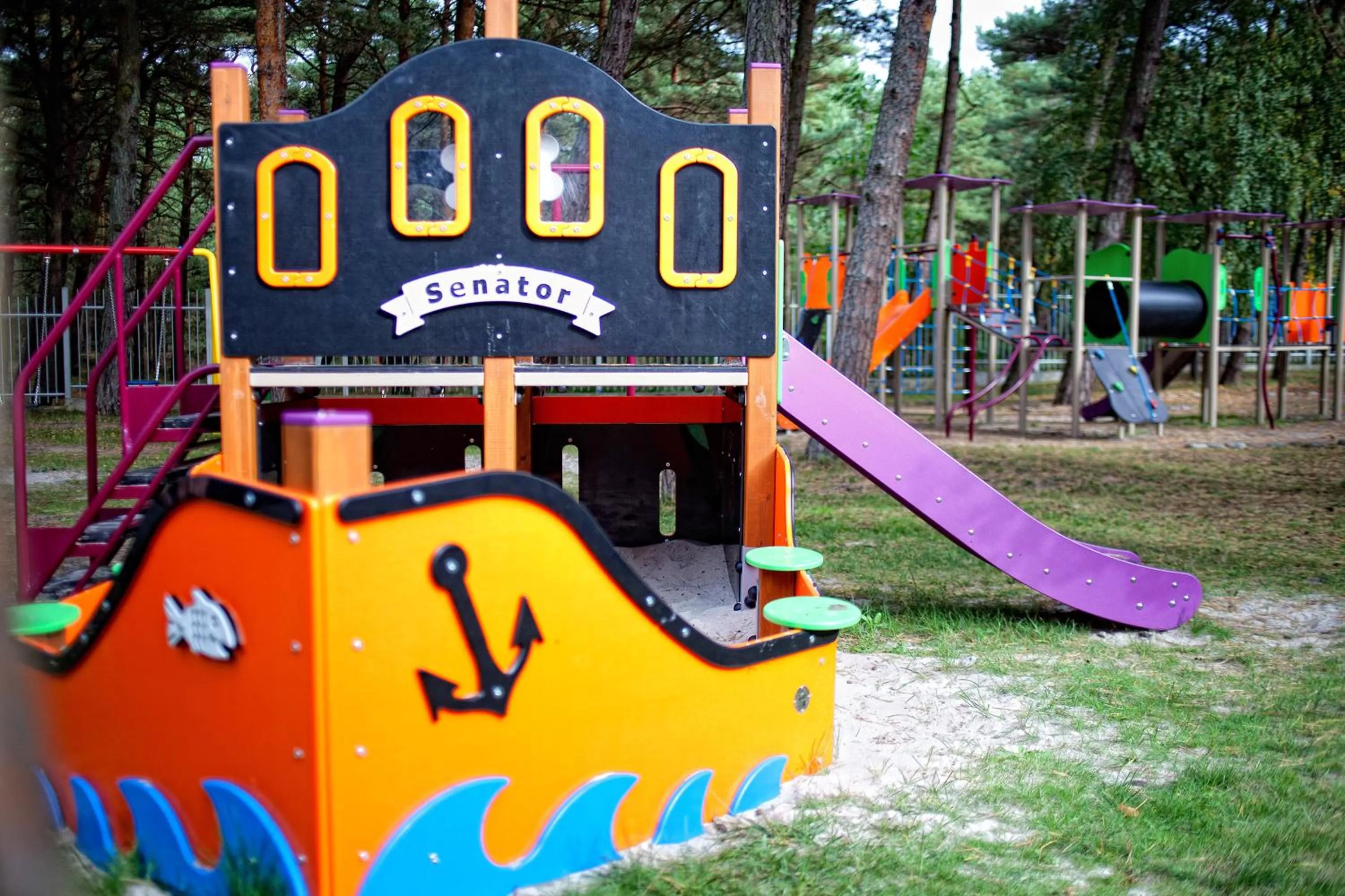 Children play ground in Hotel Senator
