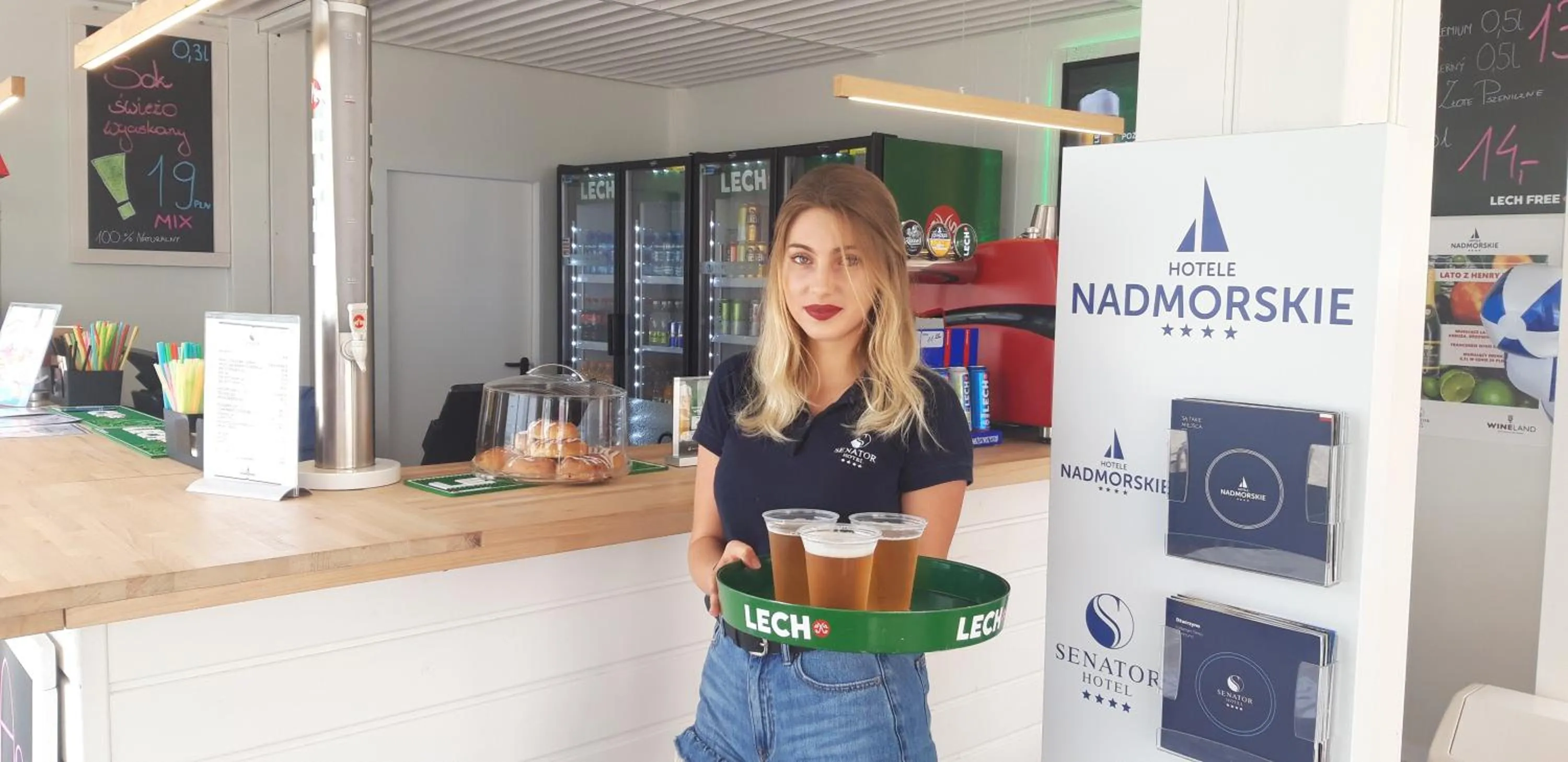 Beach in Hotel Senator