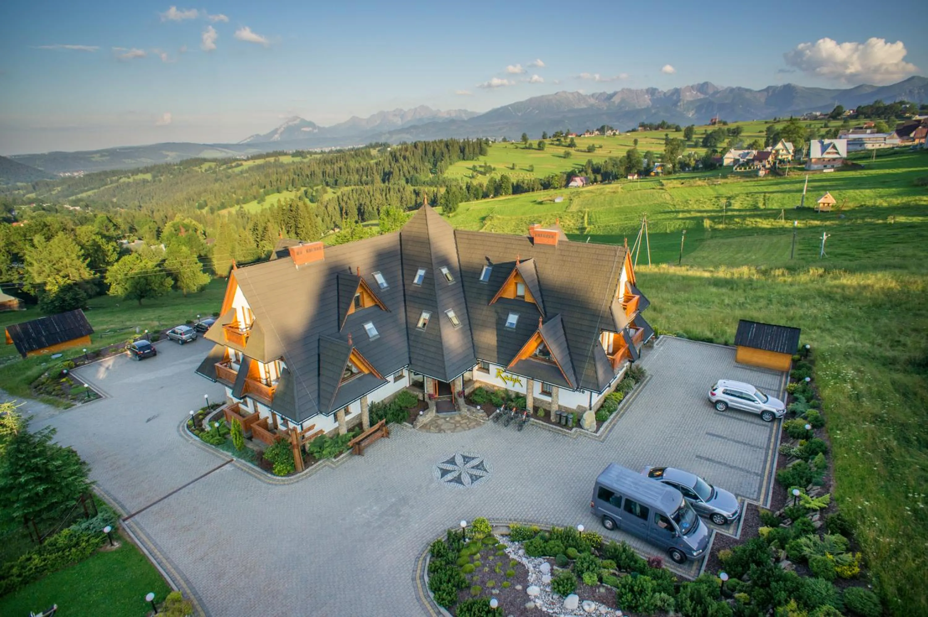 Bird's eye view in Hotel REDYK Ski&Relax