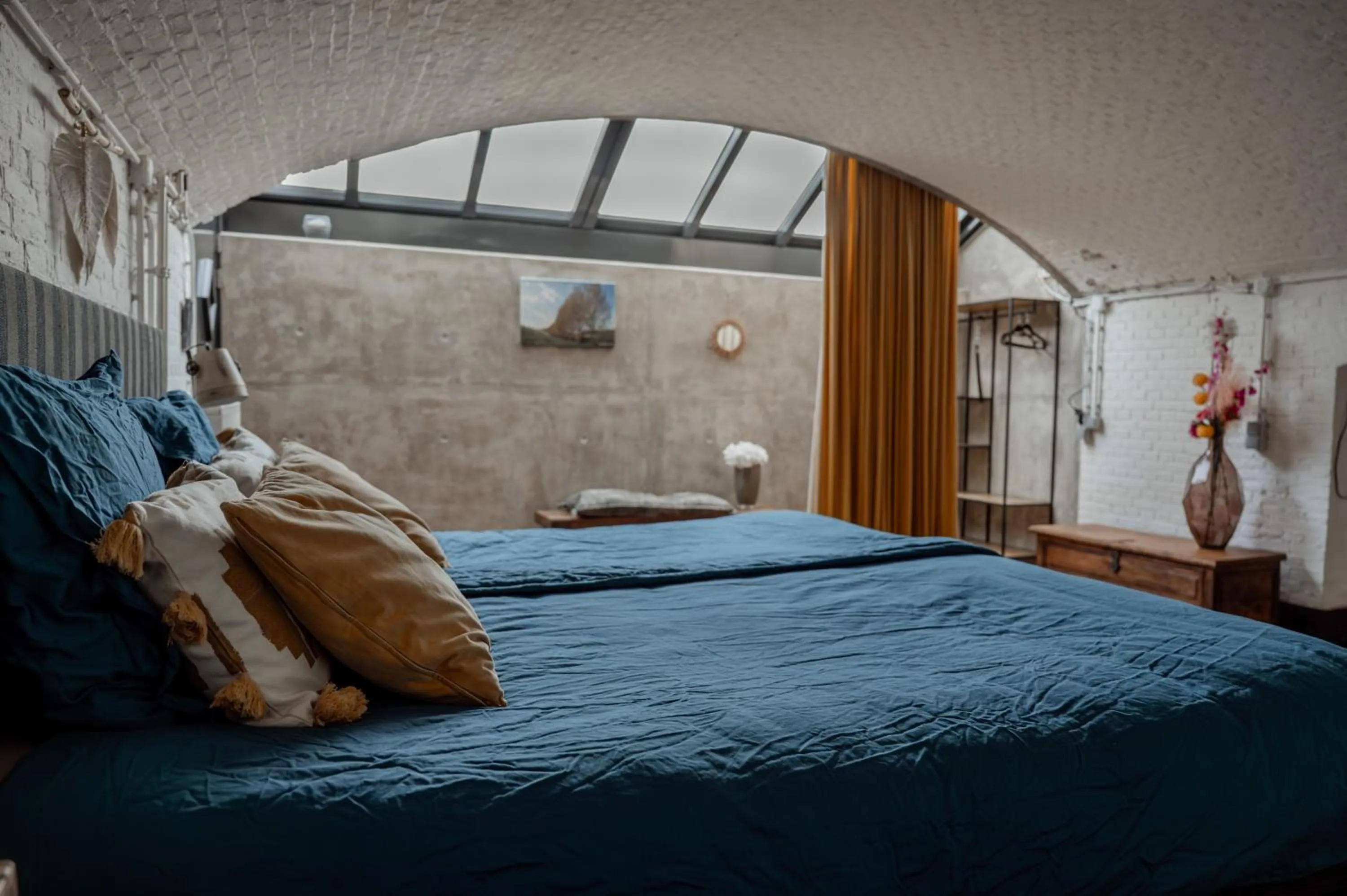 Bedroom, Bed in Bed & Breakfast Fort Bakkerskil