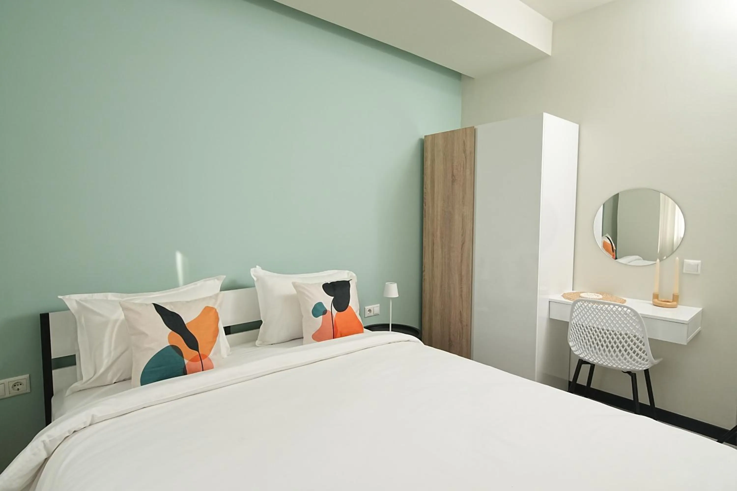 Bed in Sweet Home Apart-Hotel