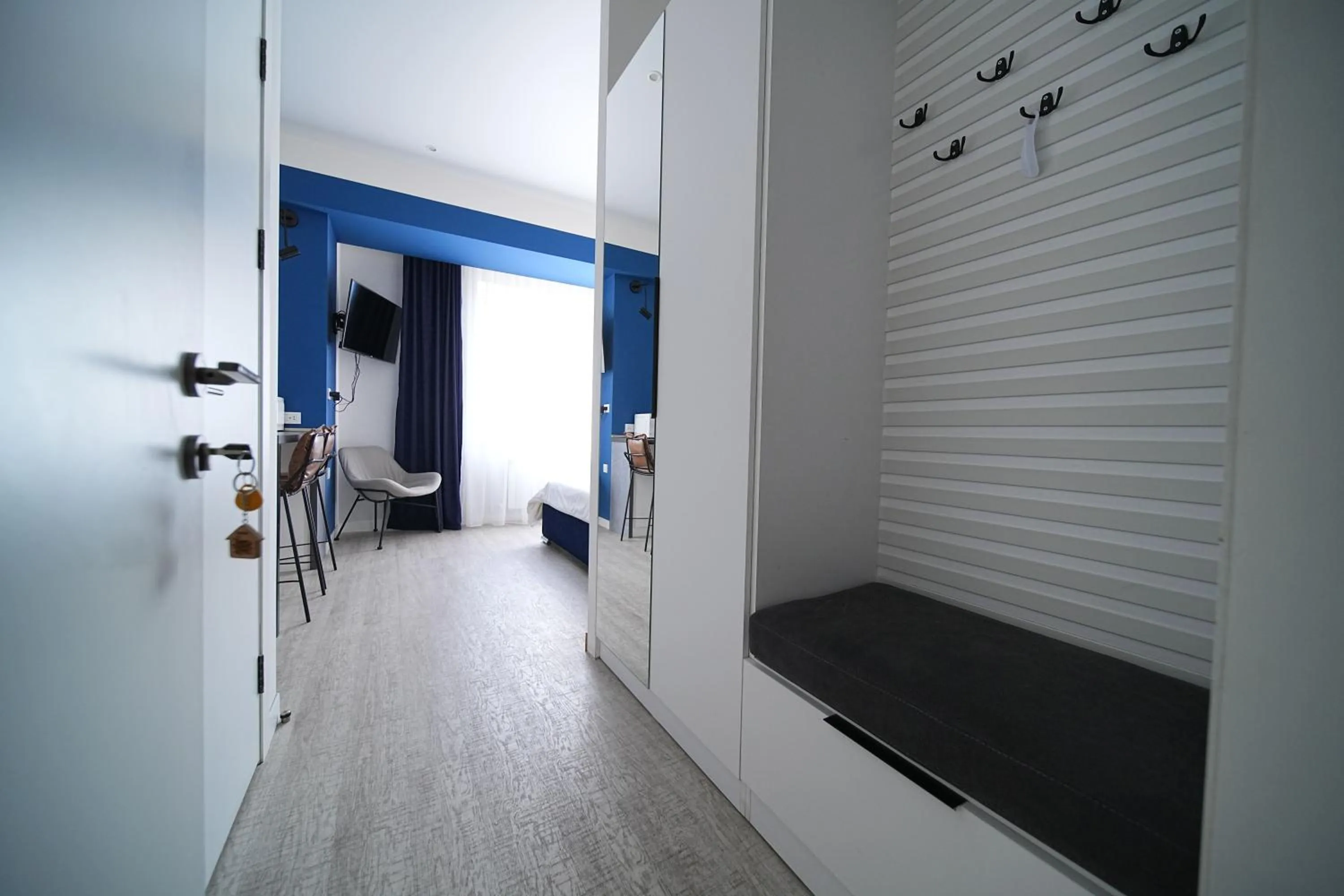 Bed in Sweet Home Apart-Hotel