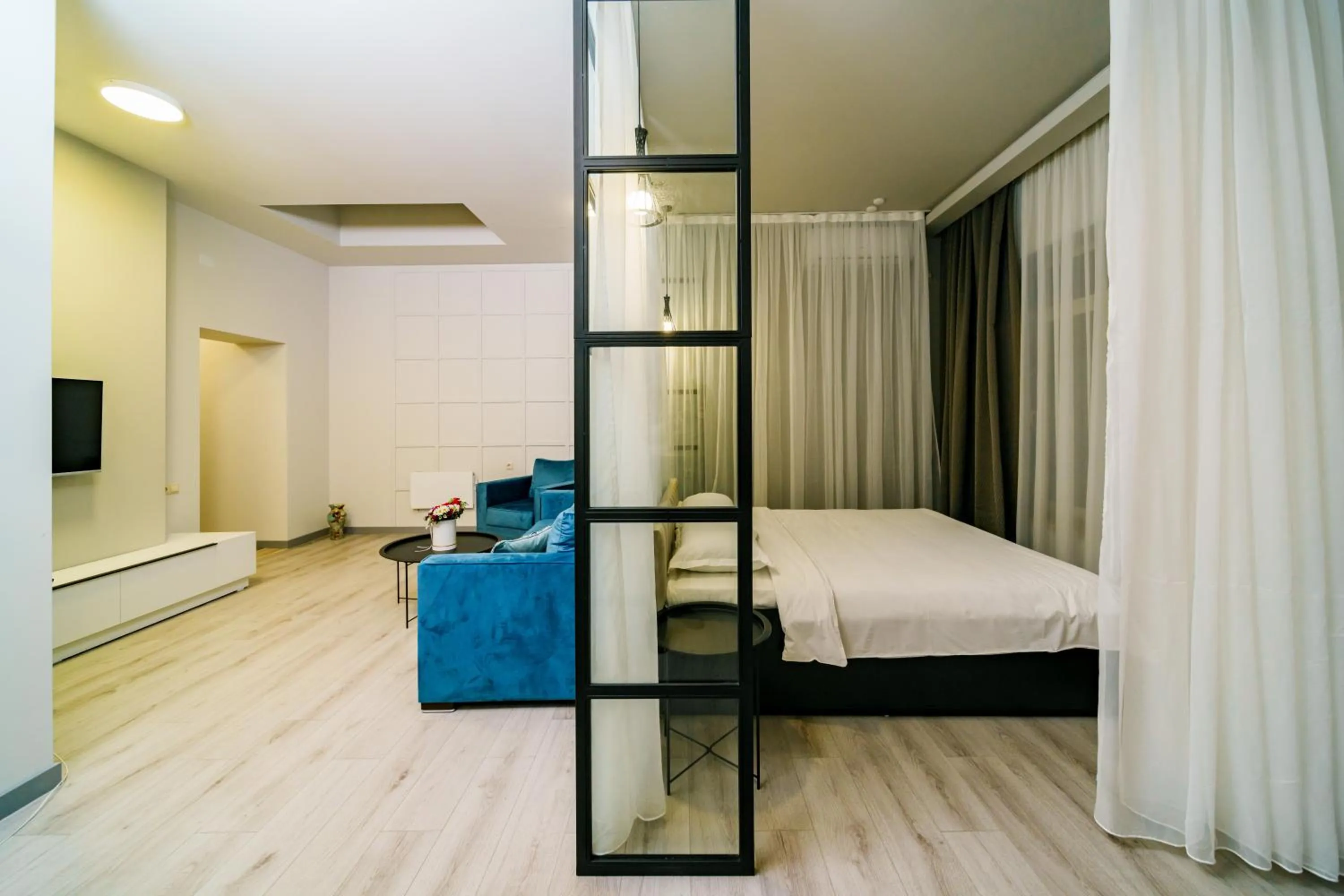 Bed in Sweet Home Apart-Hotel