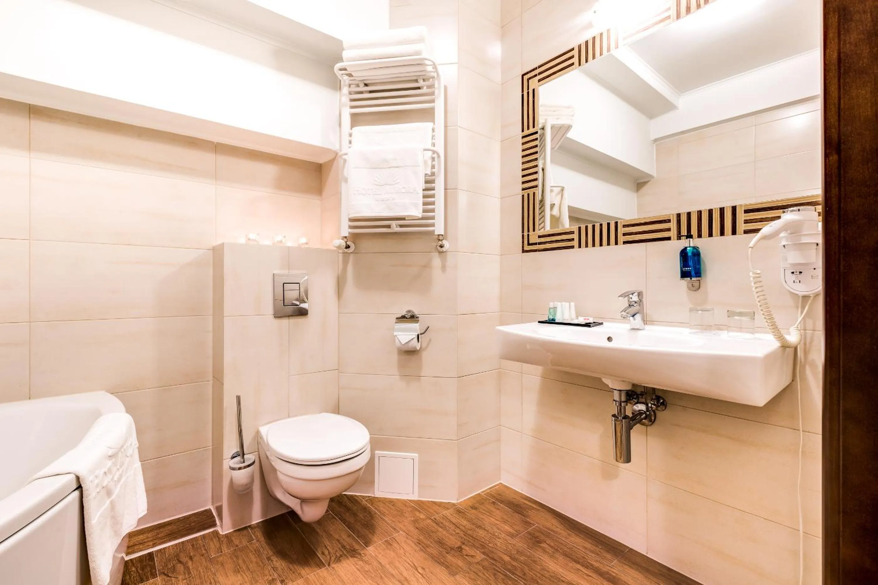 Bathroom in Hotel Aurora Family & SPA