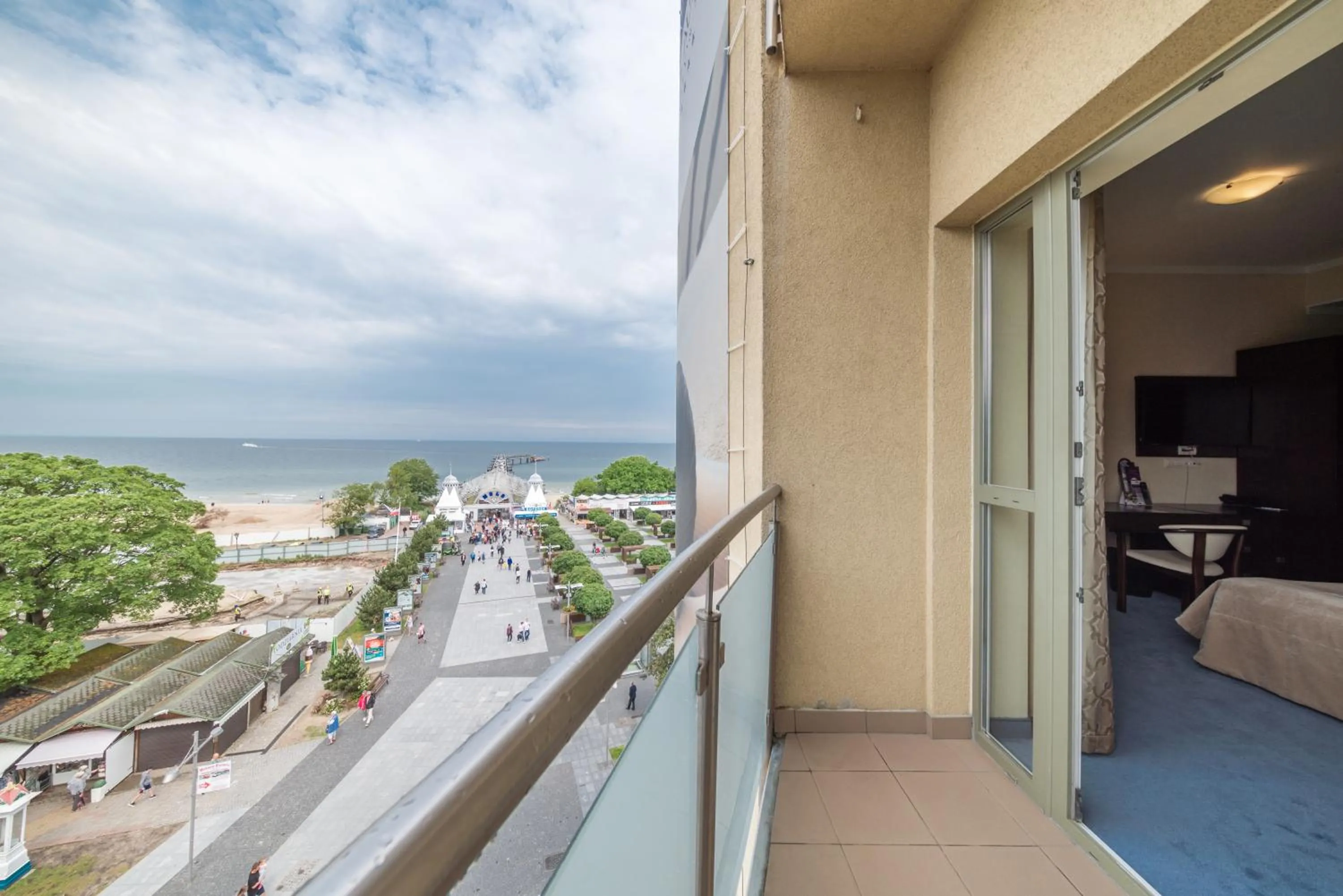 Sea view in Hotel Aurora Family & SPA