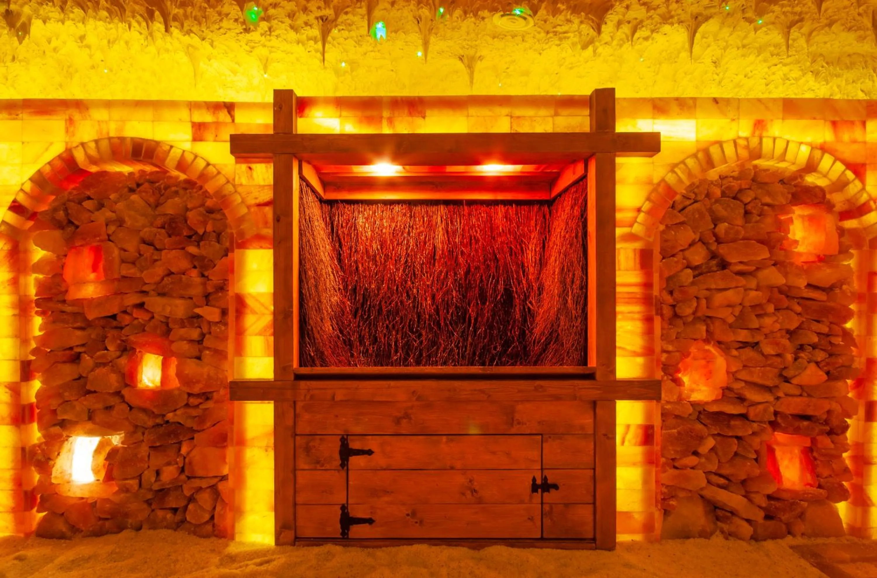 Sauna in Hotel Aurora Family & SPA