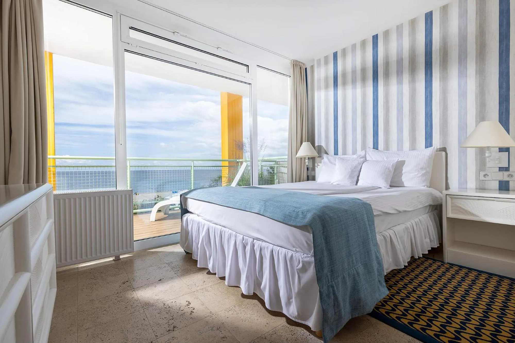 Bed in Hotel Bryza Resort & Spa