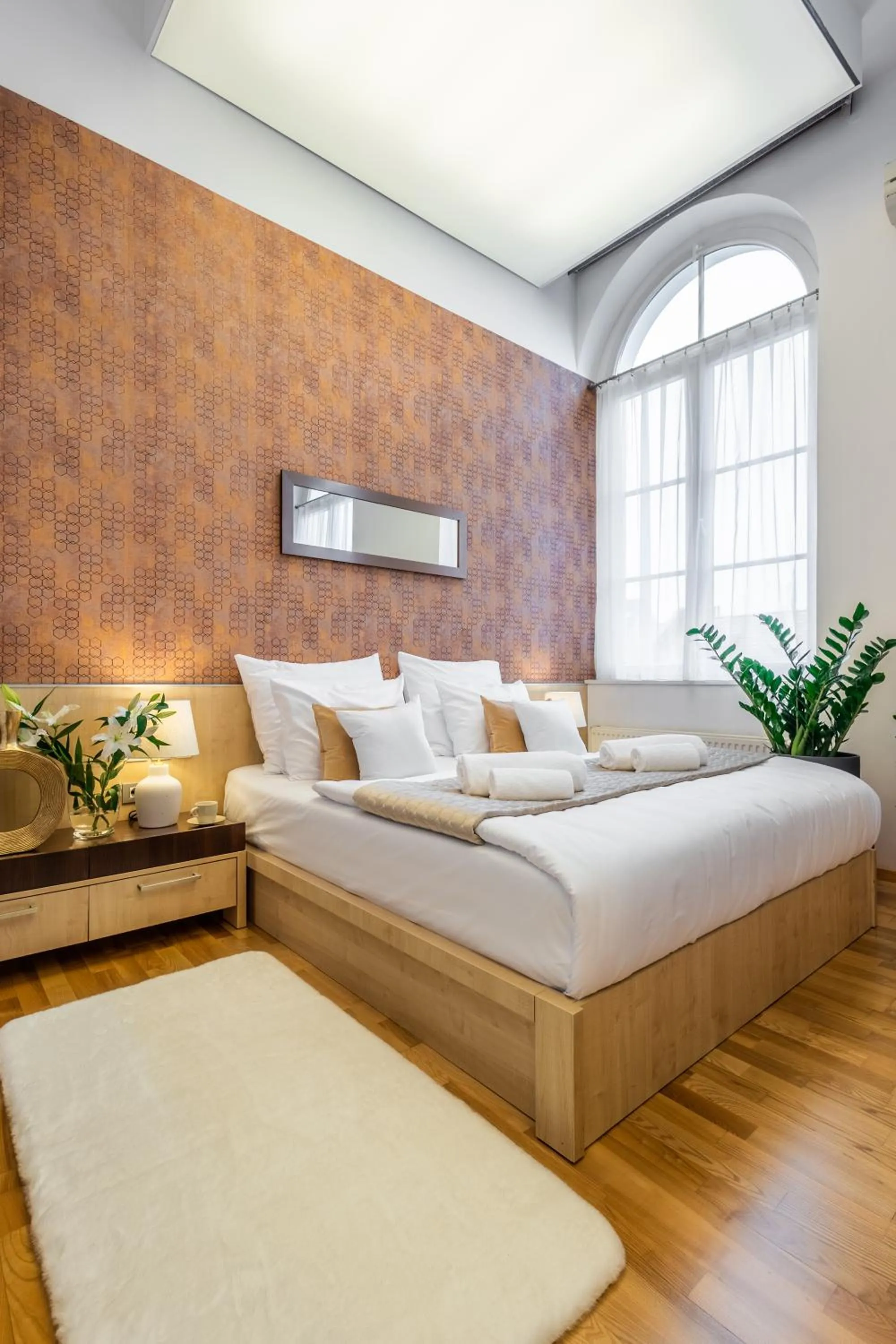 Bedroom, Bed in Hotel Dikul Market Square Wroclaw