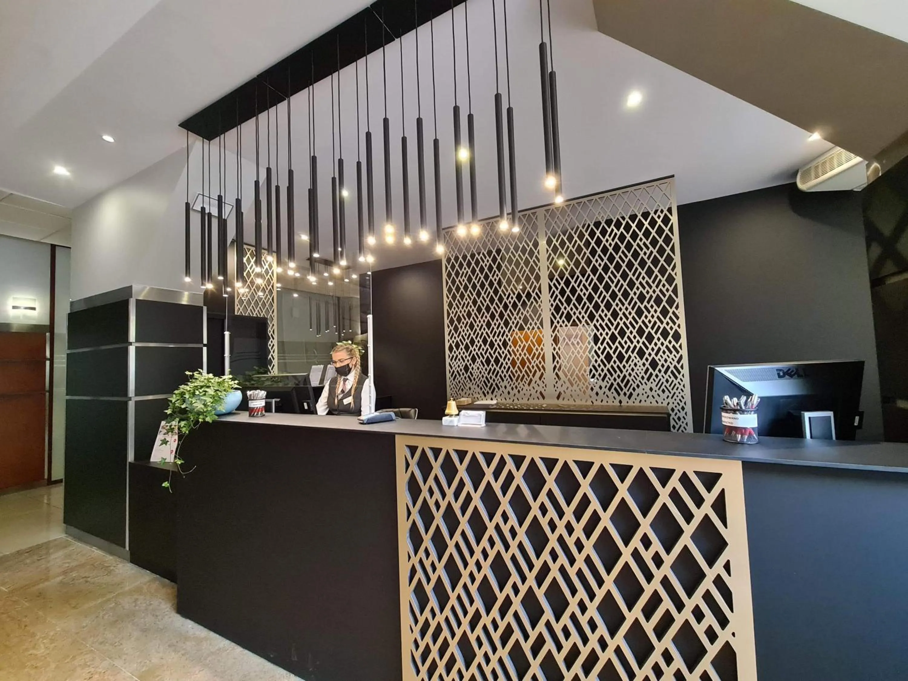 Lobby or reception in Hotel Filmar