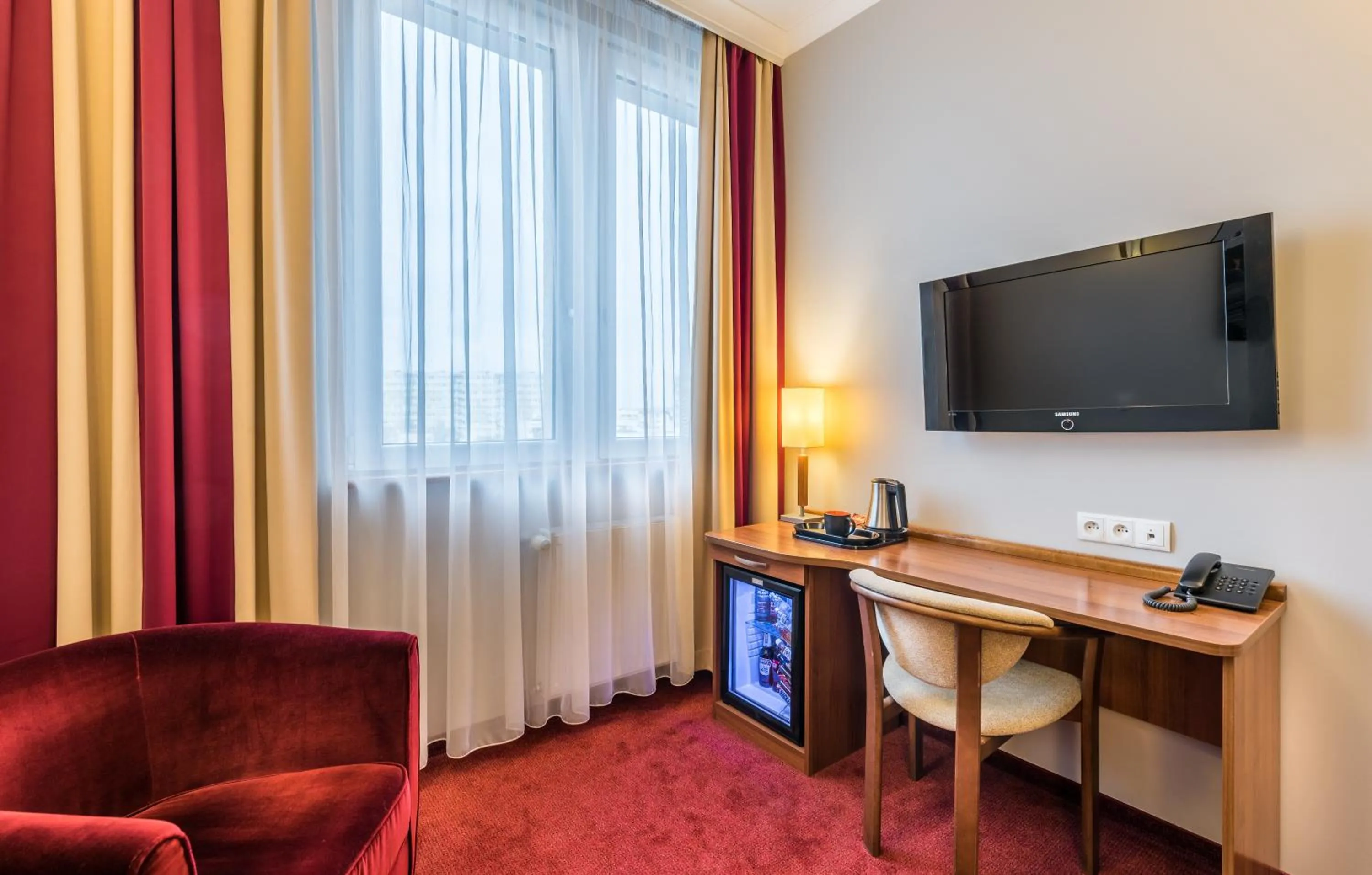 Seating area in Hotel Filmar