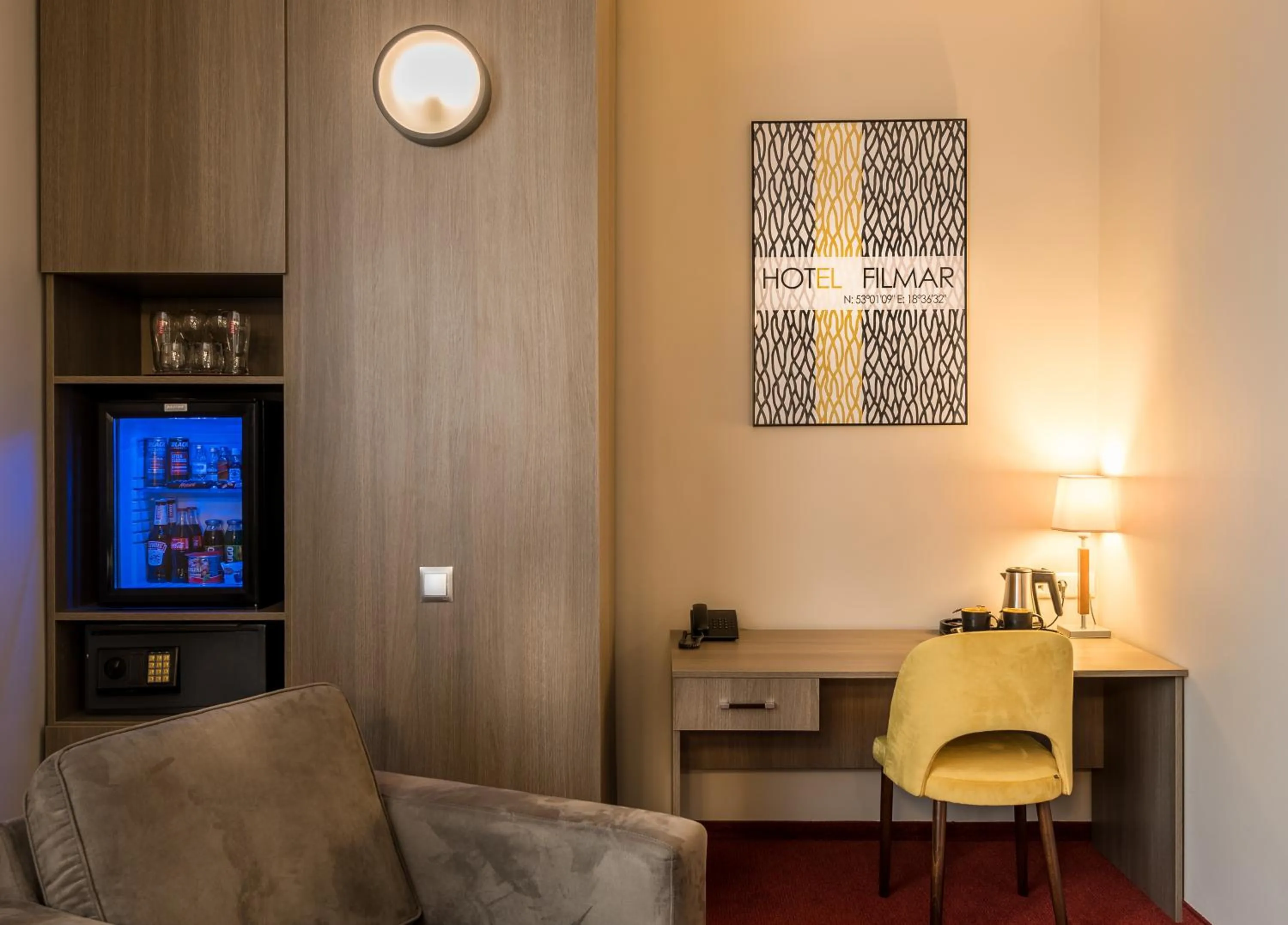 Living room in Hotel Filmar