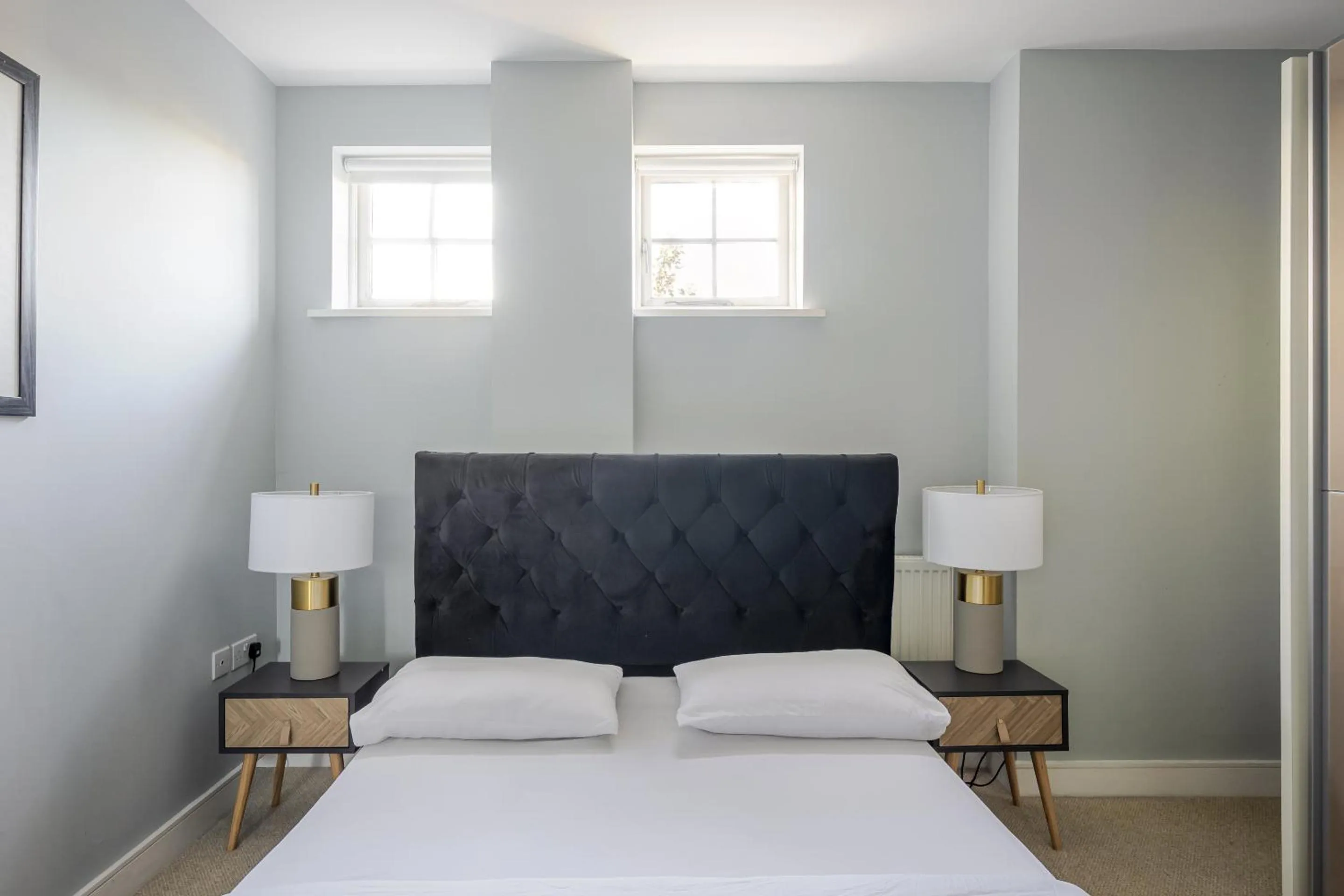 Bedroom, Bed in Luxurious 1 Bed House, Free Parking, Braintree Town with Sky TV