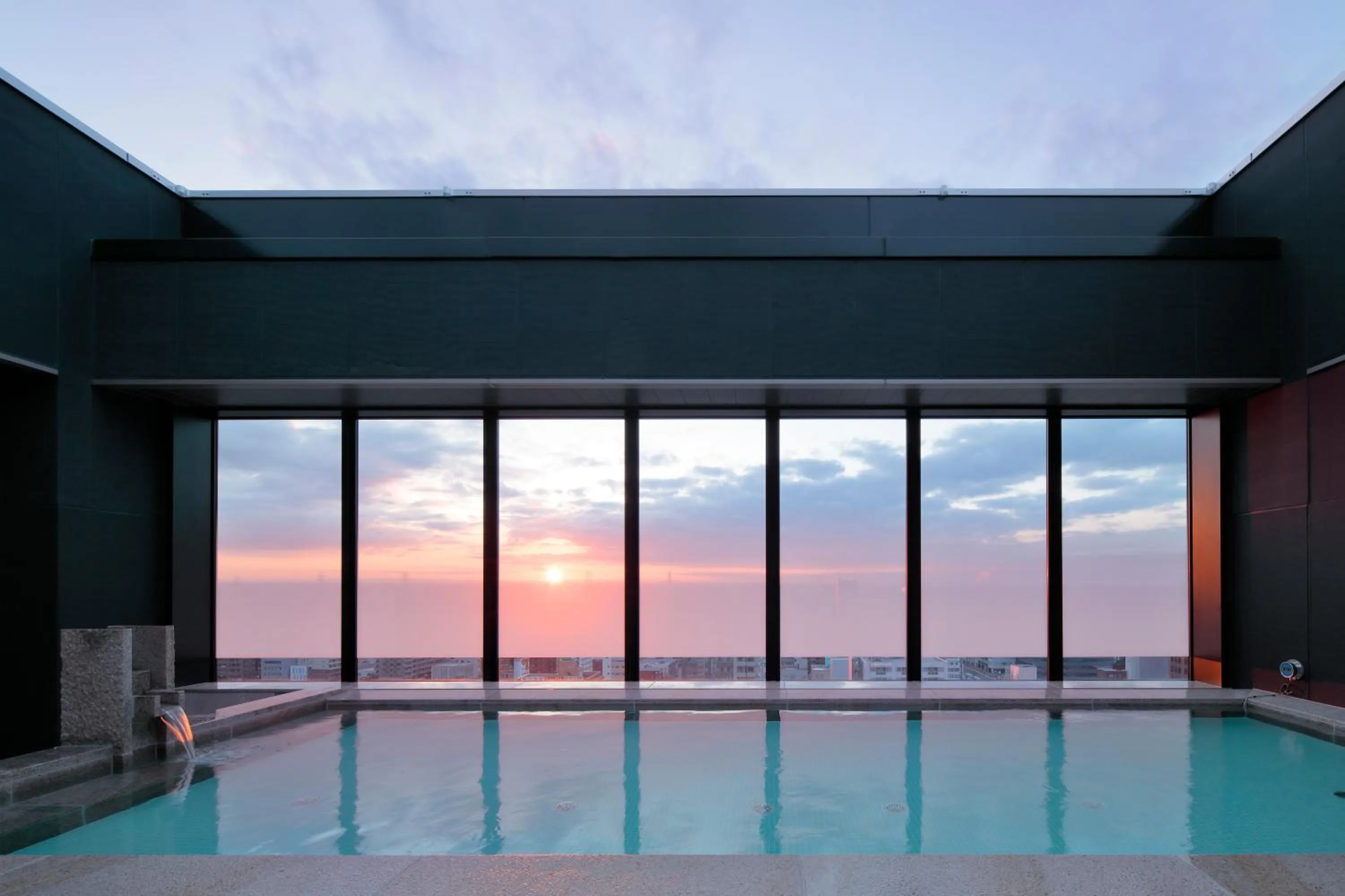 Sunset in Candeo Hotels Utsunomiya