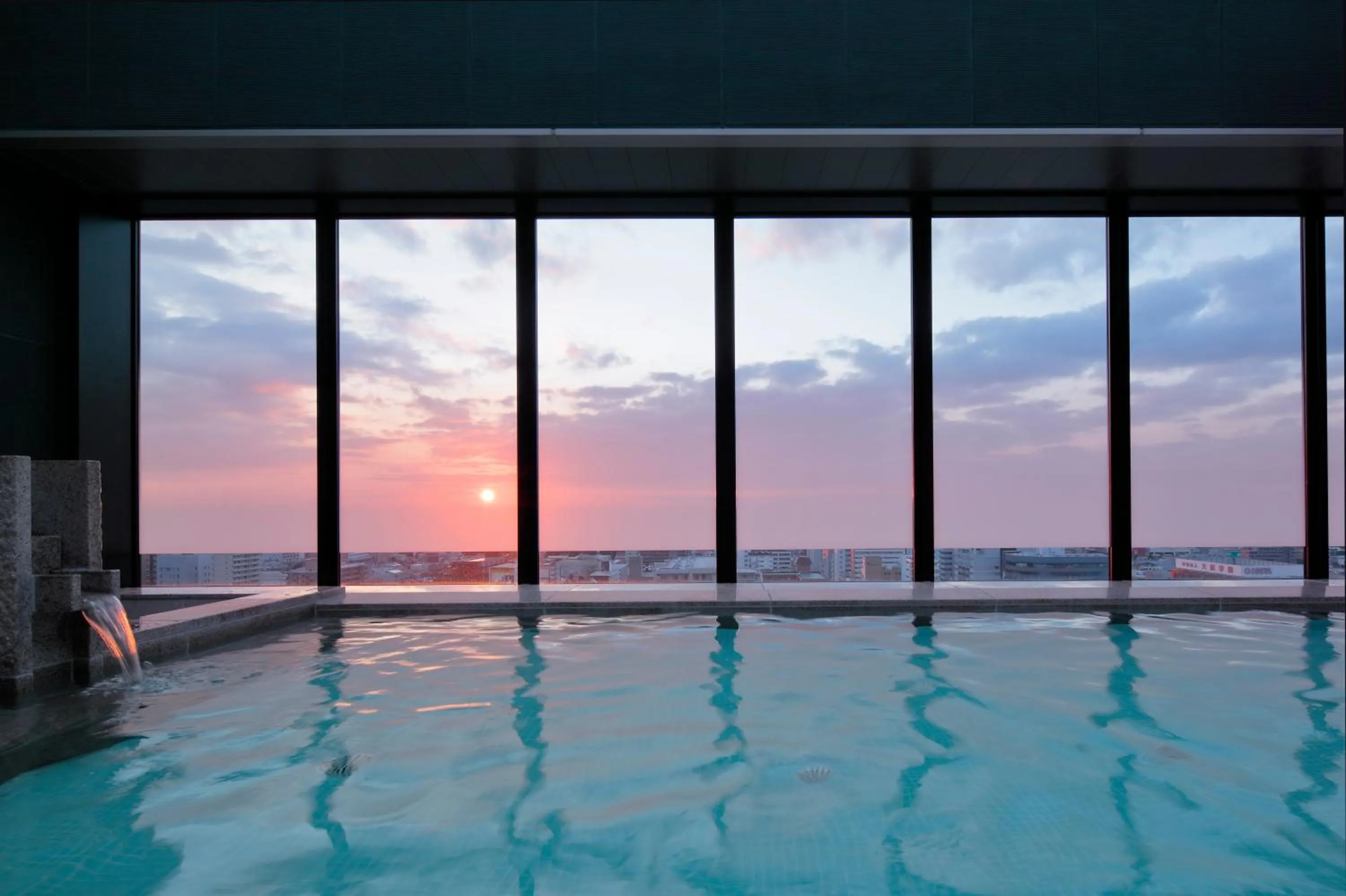 Sunset in Candeo Hotels Utsunomiya