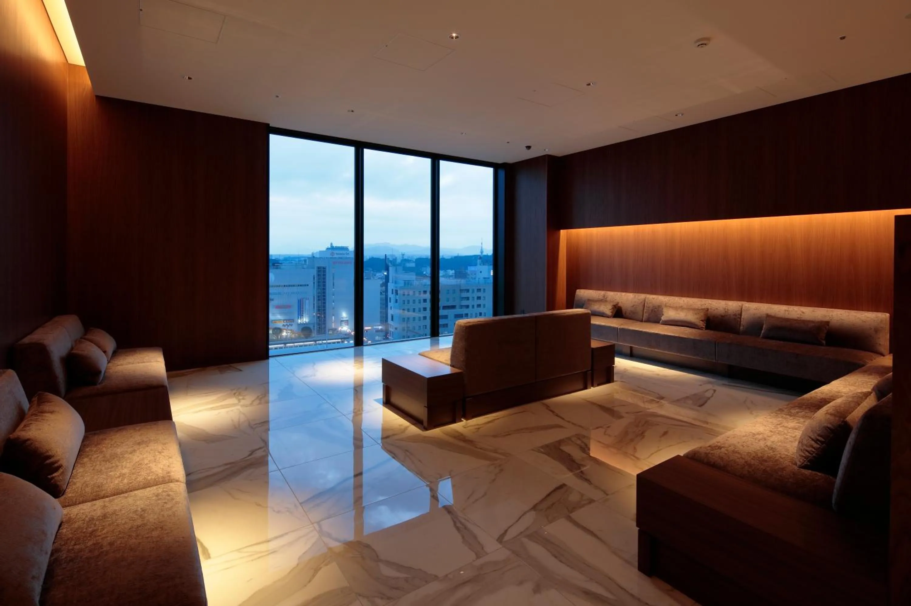 Seating area in Candeo Hotels Utsunomiya